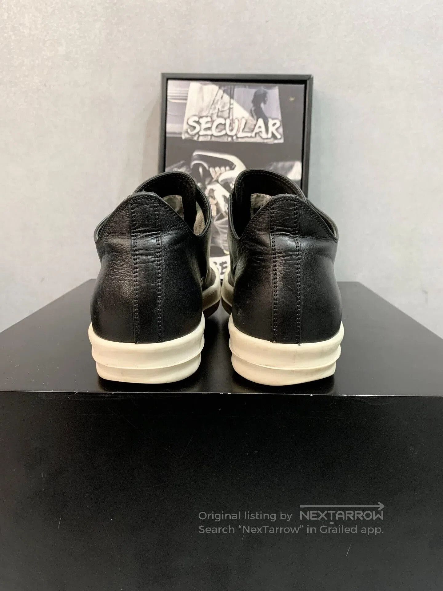 Rick Owens Rick Owens Leather Low. Size US 8.5 / EU 41-42 - 7 Thumbnail