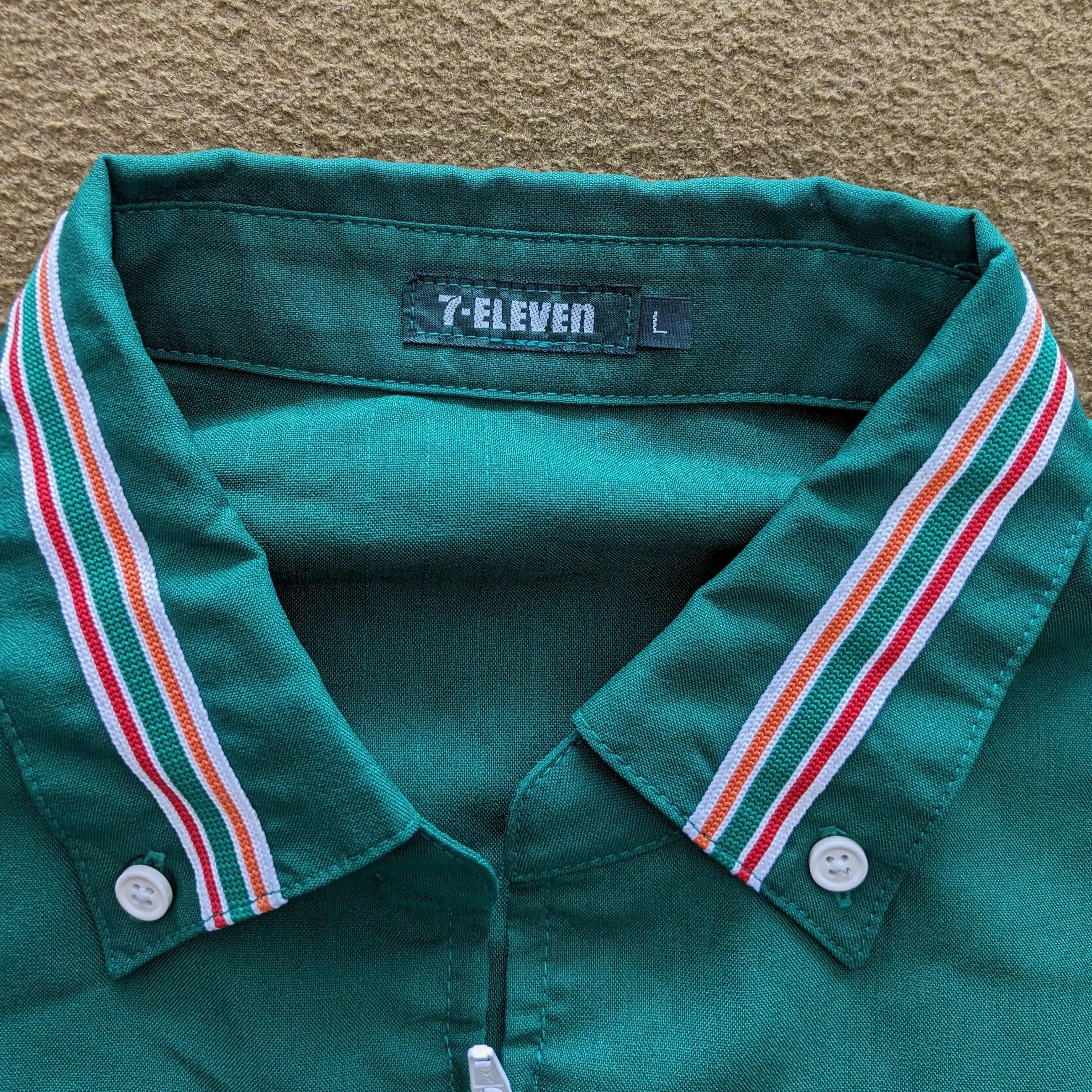 Vintage Vintage 7 ELEVEN Uniform Workers Jacket Size US L / EU 52-54 / 3 - 5 Thumbnail