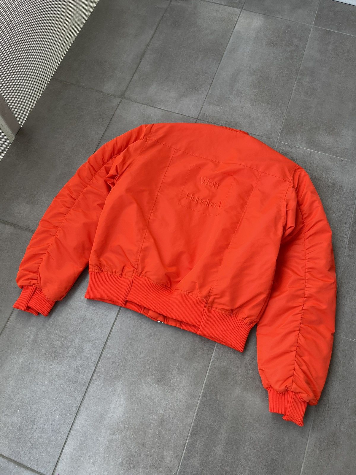 Acne Studios !DS! SS23 Won Hundred Reykjavik M Red Bomber Jacket Size US L / EU 52-54 / 3 - 14 Thumbnail