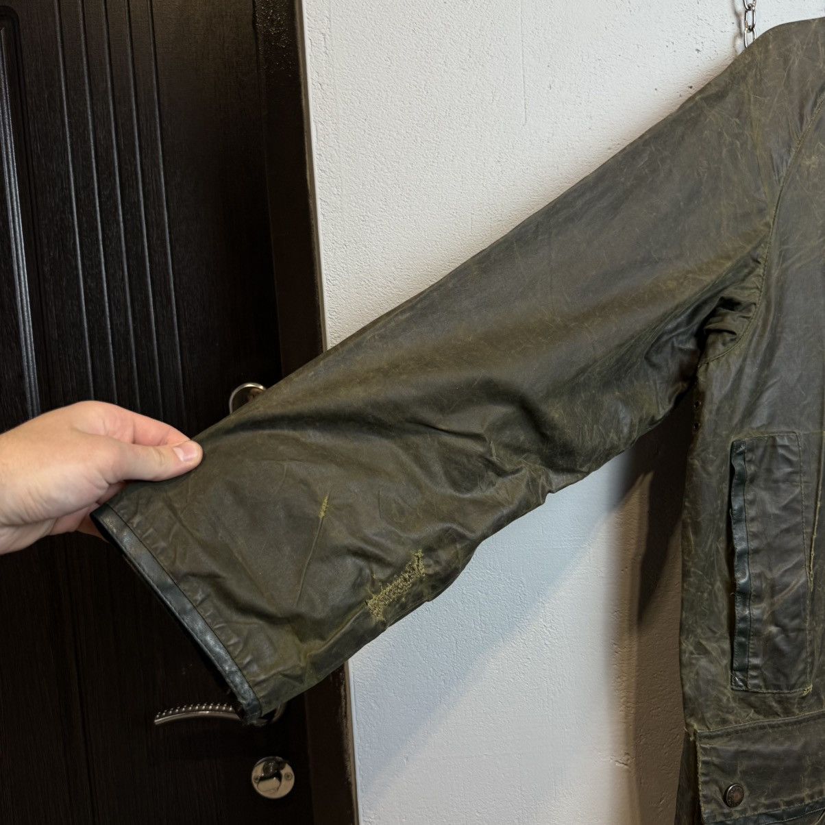 Barbour Vintage Barbour Mark Phillips Waxed Jacket Trench Coat Size US S / EU 44-46 / 1 - 3 Thumbnail