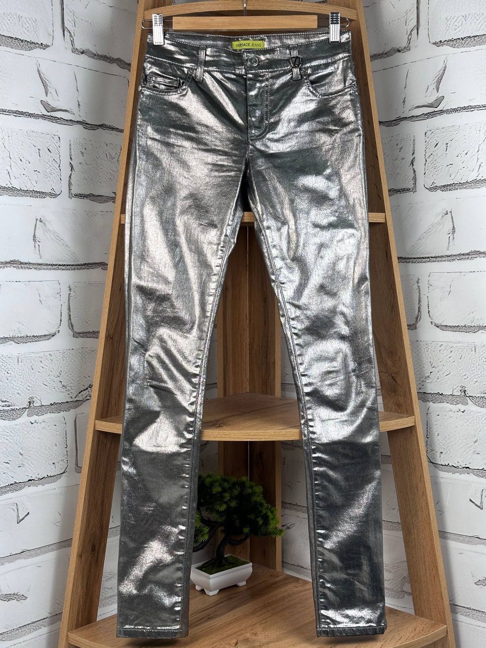 Versace Metallic Pants
