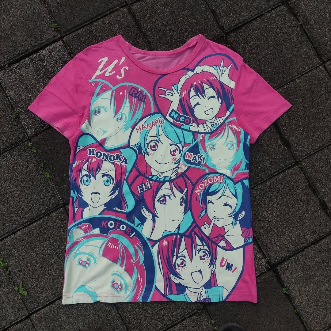 Anime Vintage Love Live! Muse Tee Size US M / EU 48-50 / 2 - 1 Thumbnail