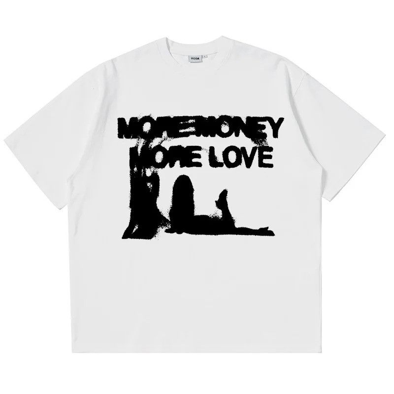 Vintage Oversized Letter Print Y2K Streetwear Tshirt Size US XL / EU 56 / 4 - 1 Thumbnail