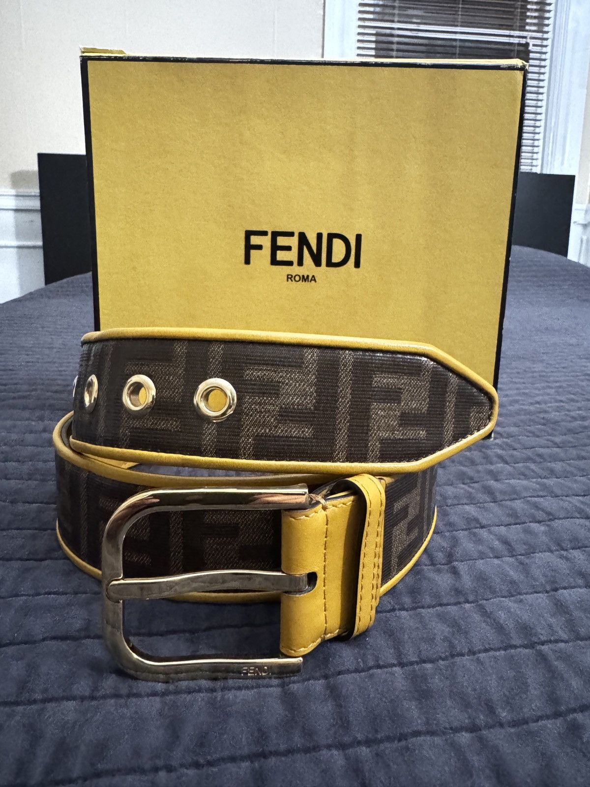 Fendi Fendi Belt FF monogram Size 38 - 2 Thumbnail