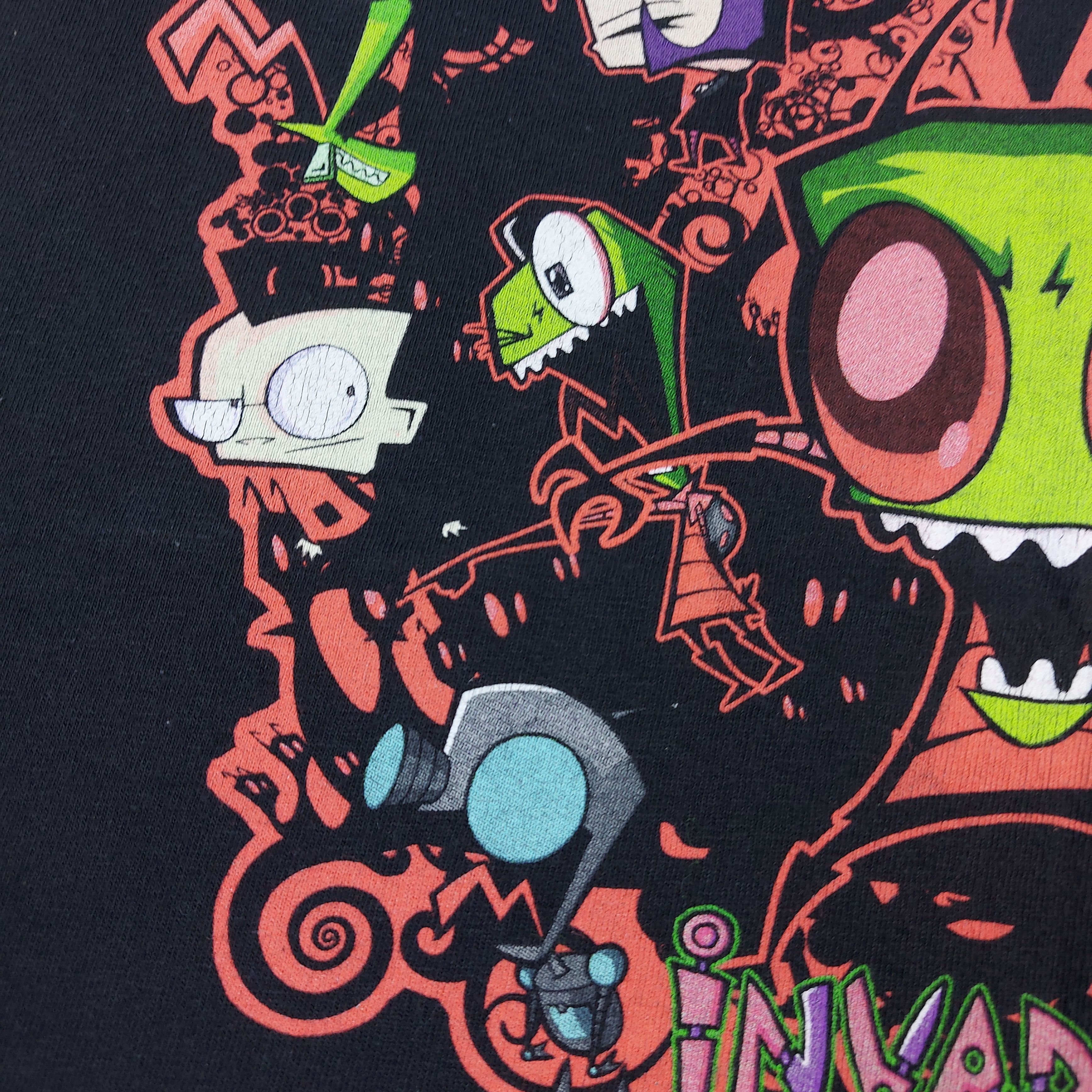 Cartoon Network Vintage Invader Zim Nickelodeon Animation Studio TEE Size US XL / EU 56 / 4 - 8 Thumbnail