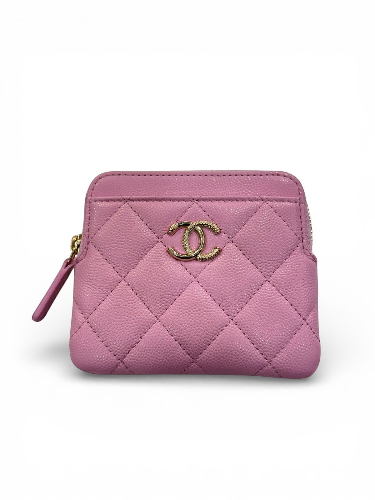 Chanel CHANEL Zip Coin Purse Pink 25K Size ONE SIZE - 2 Thumbnail