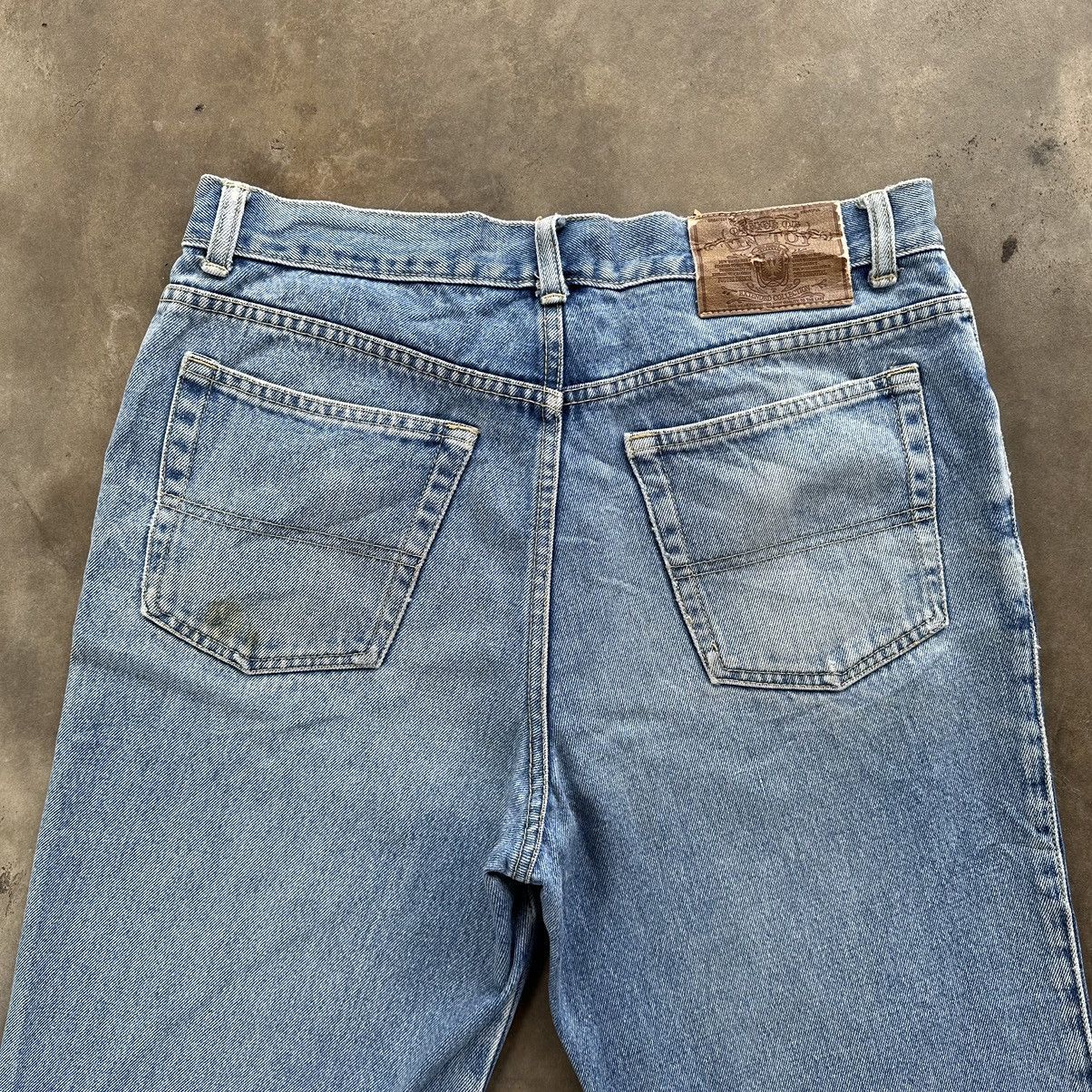 Japanese Brand Vintage Japanese Members Faded Denim Jean Pant W31 Size US 31 - 11 Thumbnail