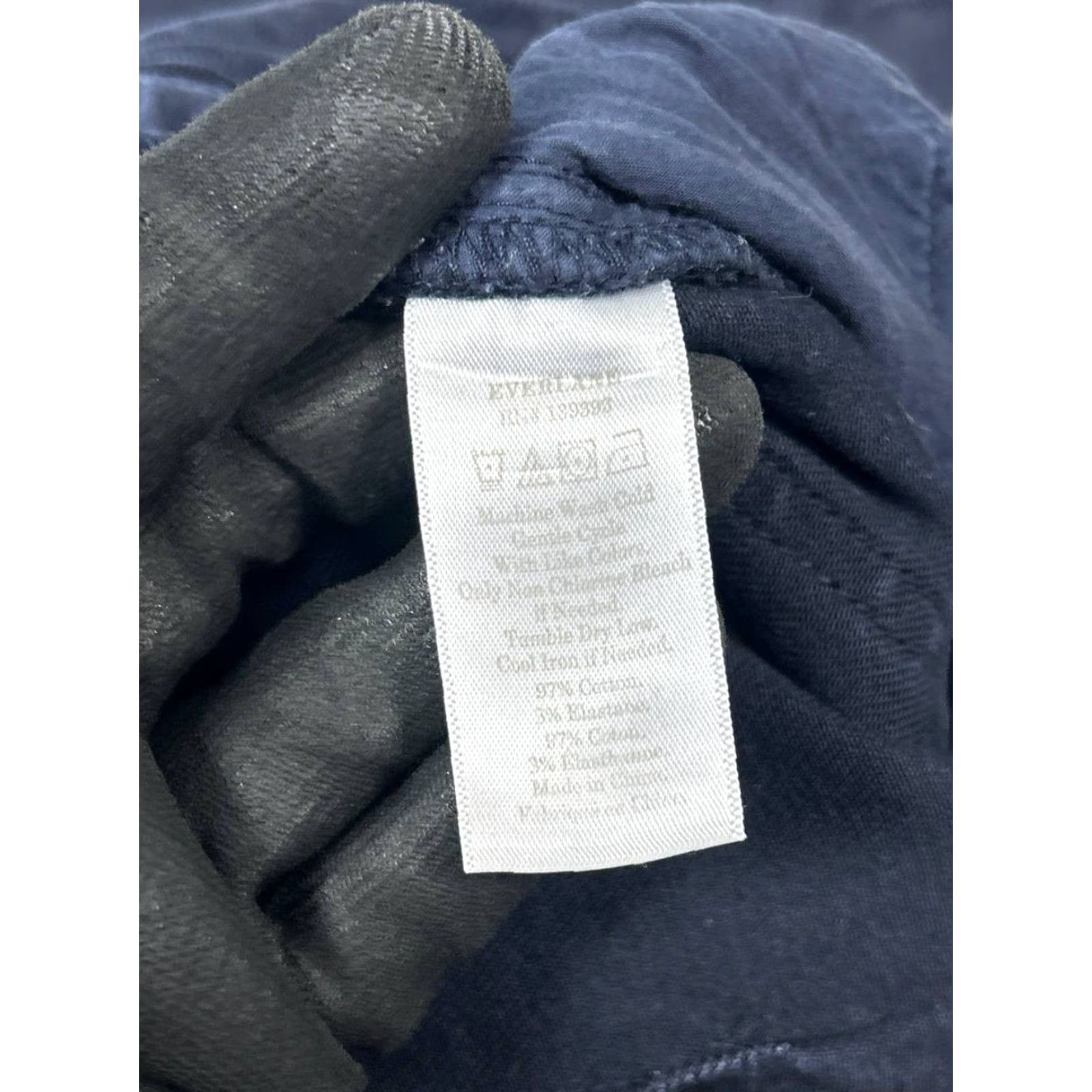 Everlane Everlane Jeans Womens 2 Dark Blue Denim Wide-Leg Jeans Size 26" / US 2 / IT 38 - 7 Thumbnail