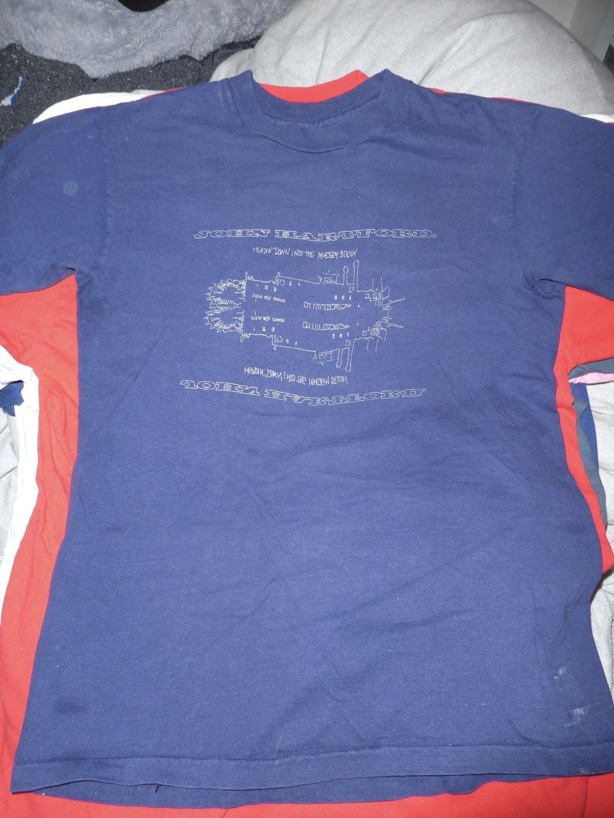 Band Tees × Vintage 1978 John Hartford original tee Size US M / EU 48-50 / 2 - 3 Thumbnail