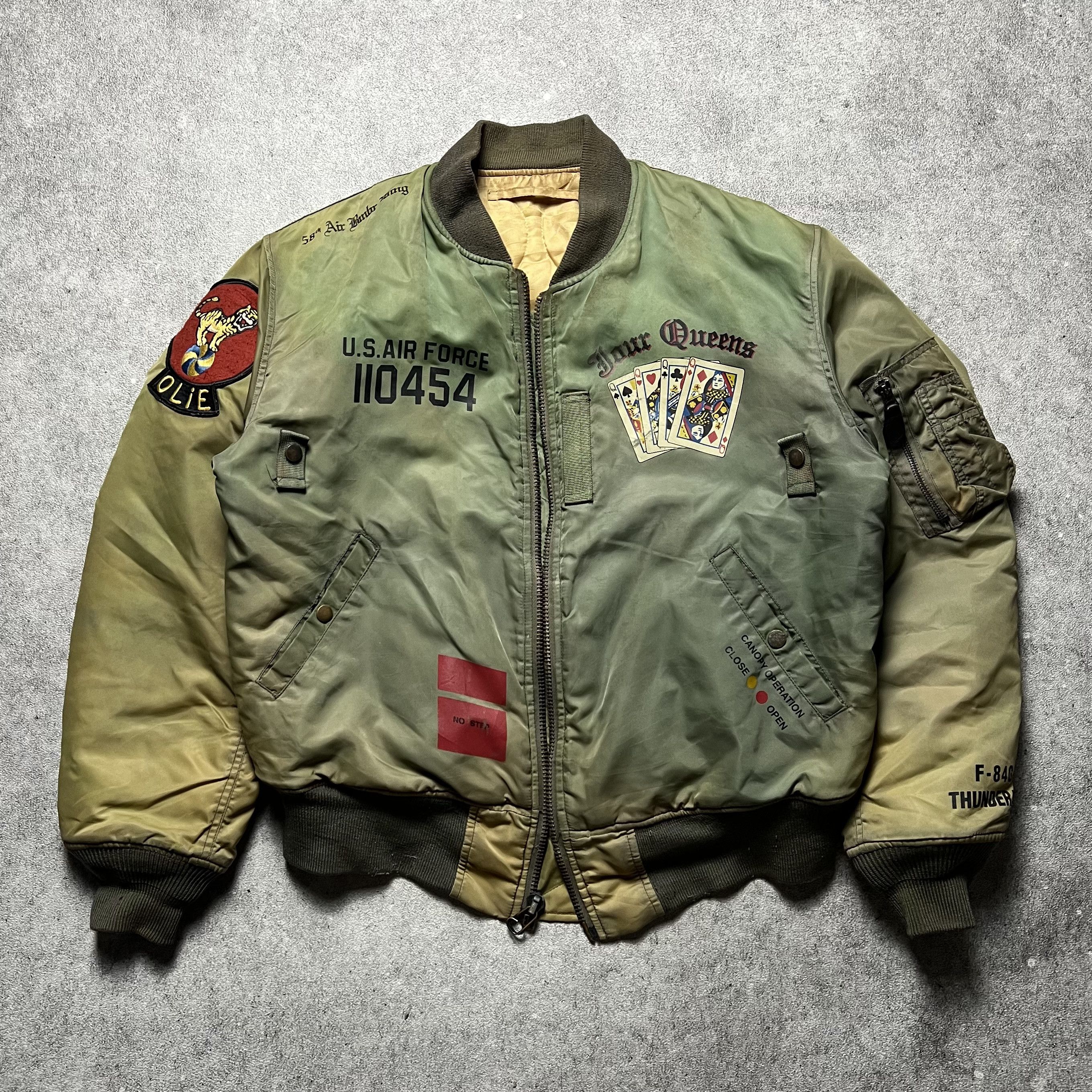Avirex × Vintage Avirex Bomber Flight Jacket Size US L / EU 52-54 / 3 - 1 Thumbnail