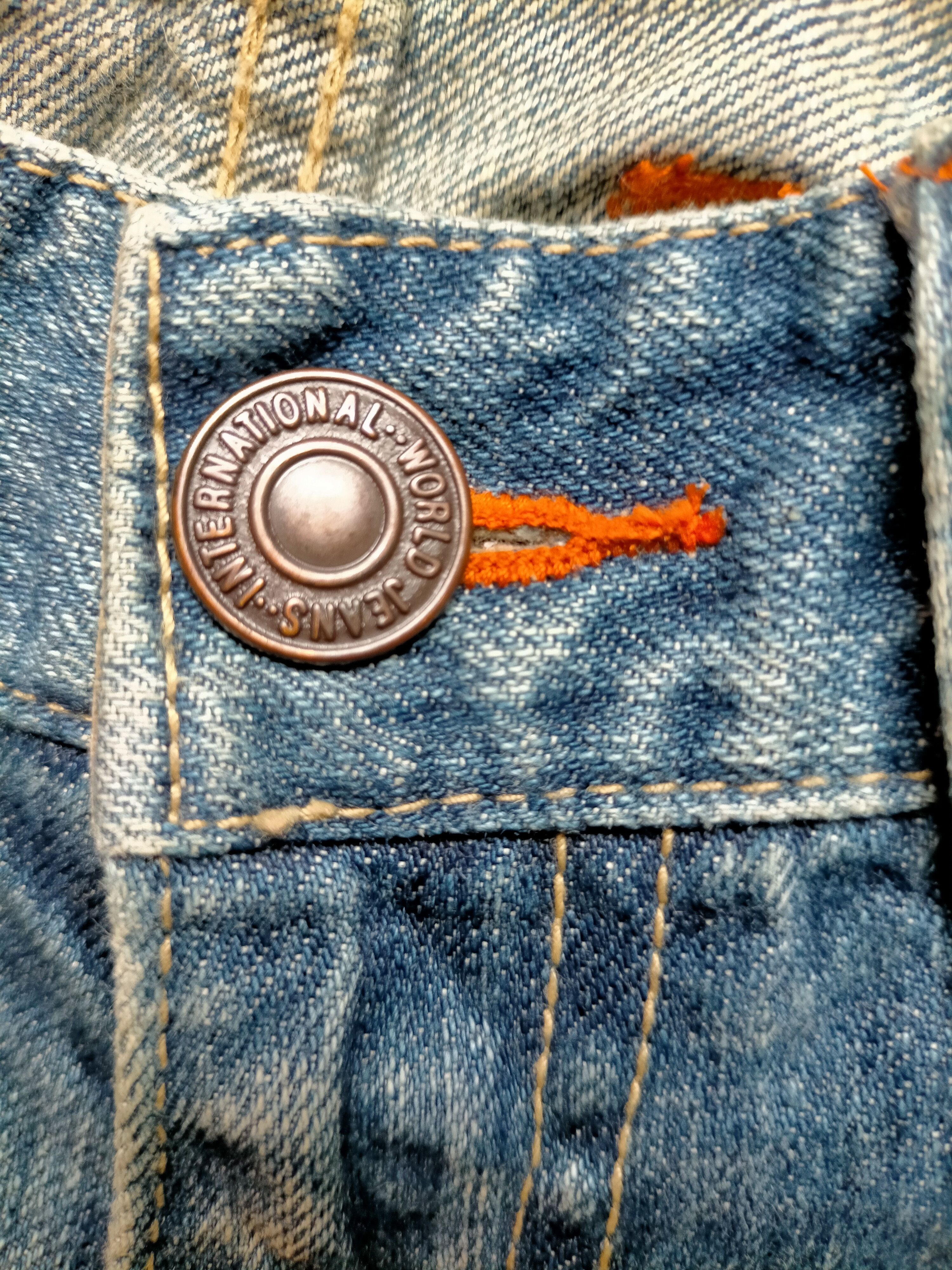 Hysteric Glamour × Japanese Brand Flare Jeans Root Three Acid Wash Painted Boot cut denim Size US 32 / EU 48 - 20 Thumbnail
