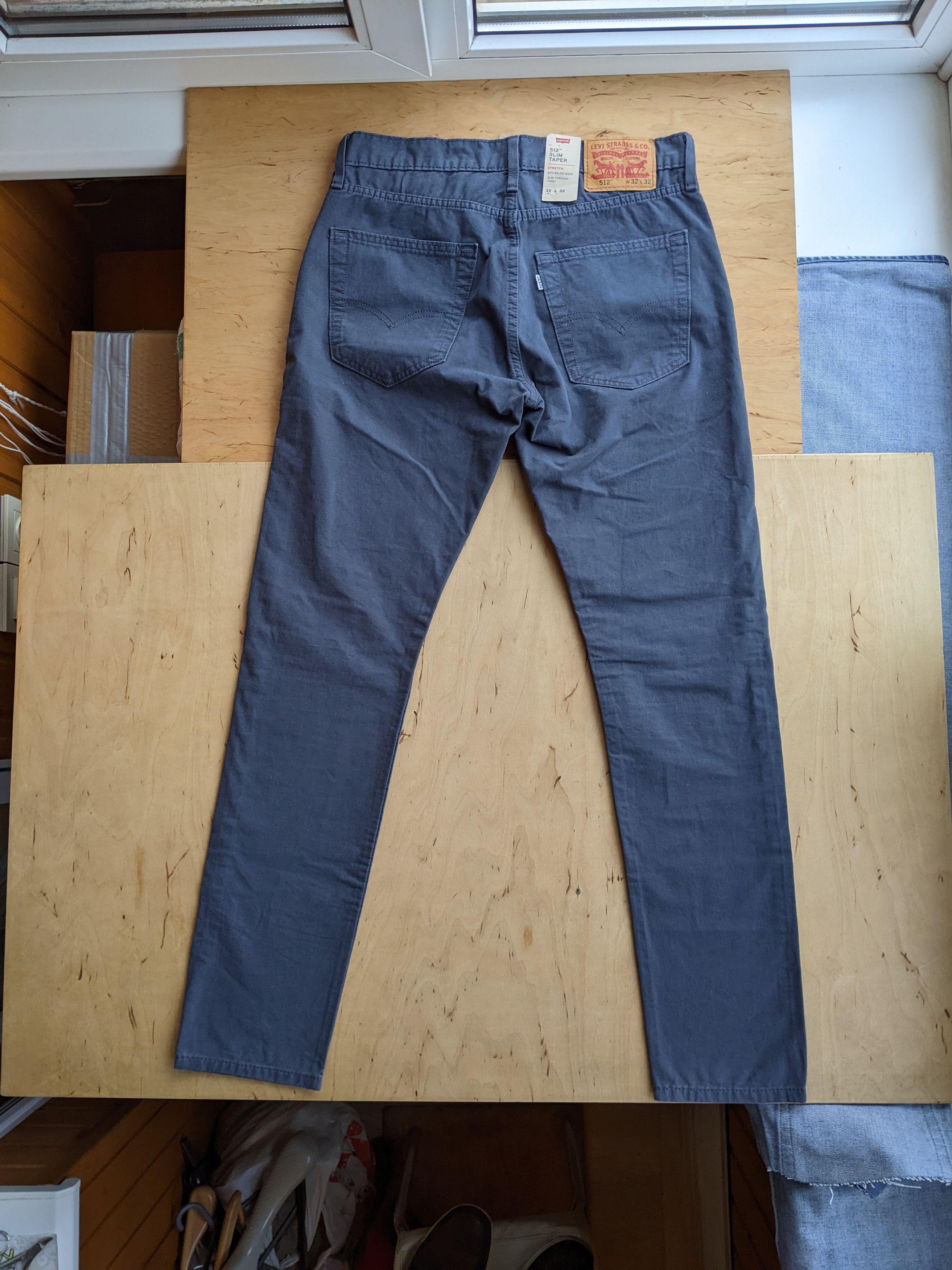 Levi's NEW* Levis 512 Slim Taper Jeans Denim with Tags W32 L32 Size US 34 / EU 50 - 2 Thumbnail