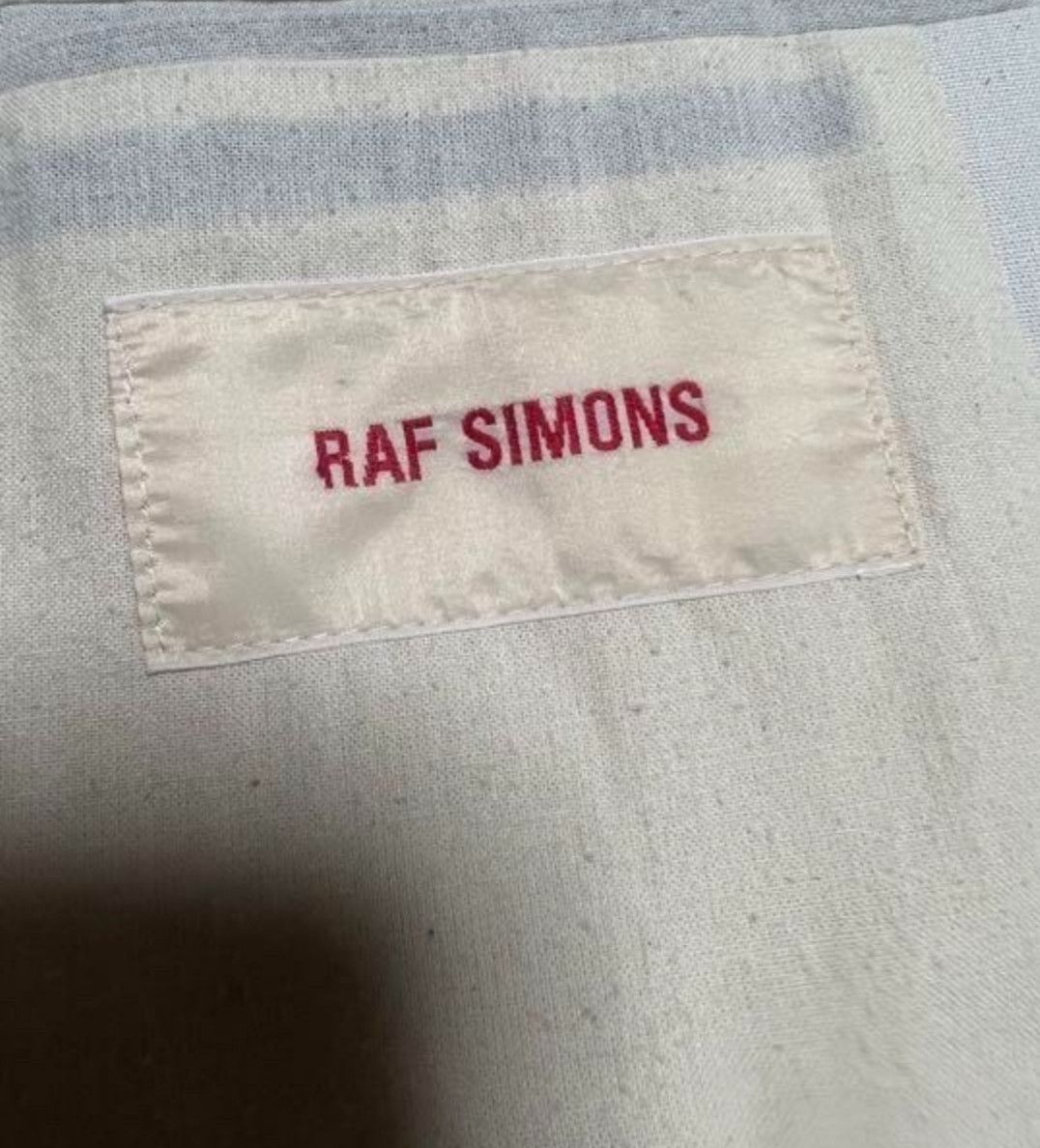 Raf Simons Raf Simons 20SS White Sword Collar Silhouette Suit Size US M / EU 48-50 / 2 - 5 Thumbnail