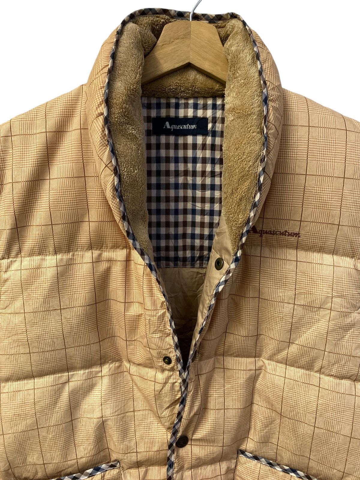 Aquascutum × Designer × Vintage Vintage Aquascutum Puffer Vest Size US L / EU 52-54 / 3 - 5 Thumbnail