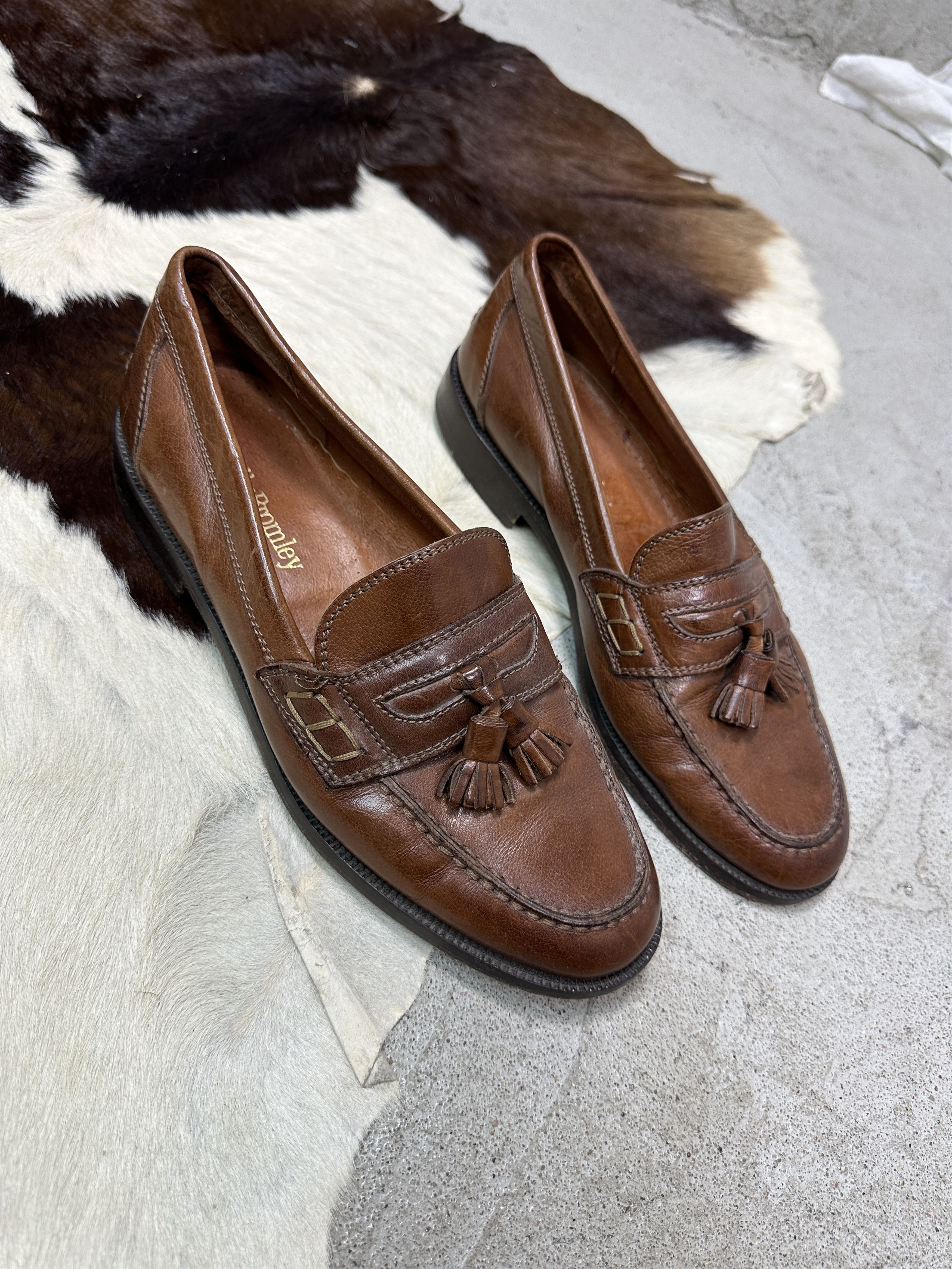 Russell & Bromley Vintage Avant Garde Leather Russell & Bromley Loafers Y2K Size US 9 / EU 42 - 1 Thumbnail