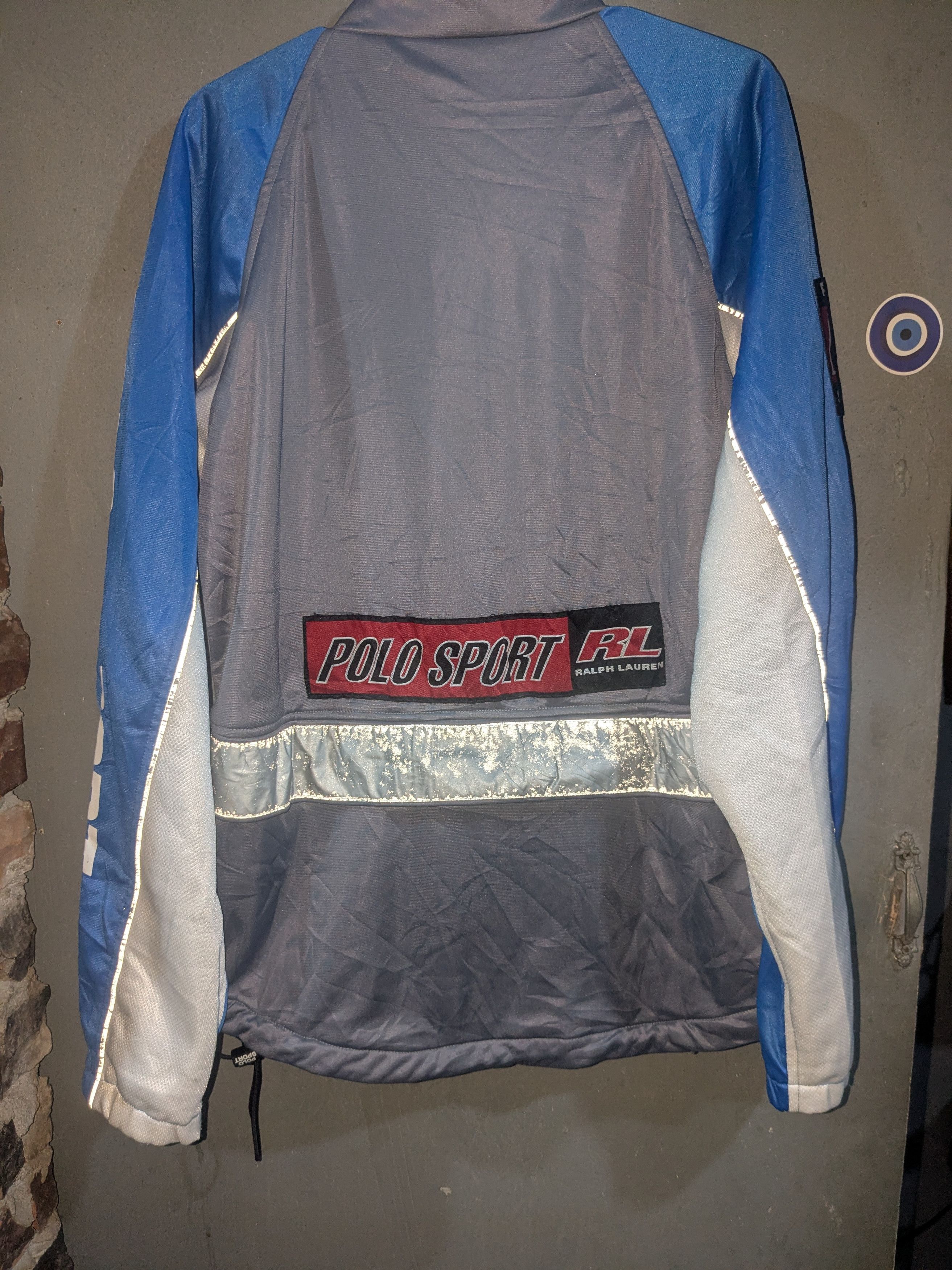 Polo Ralph Lauren Polo sport Ralph Lauren vintage authentic 90's racing jacket Size US L / EU 52-54 / 3 - 9 Thumbnail