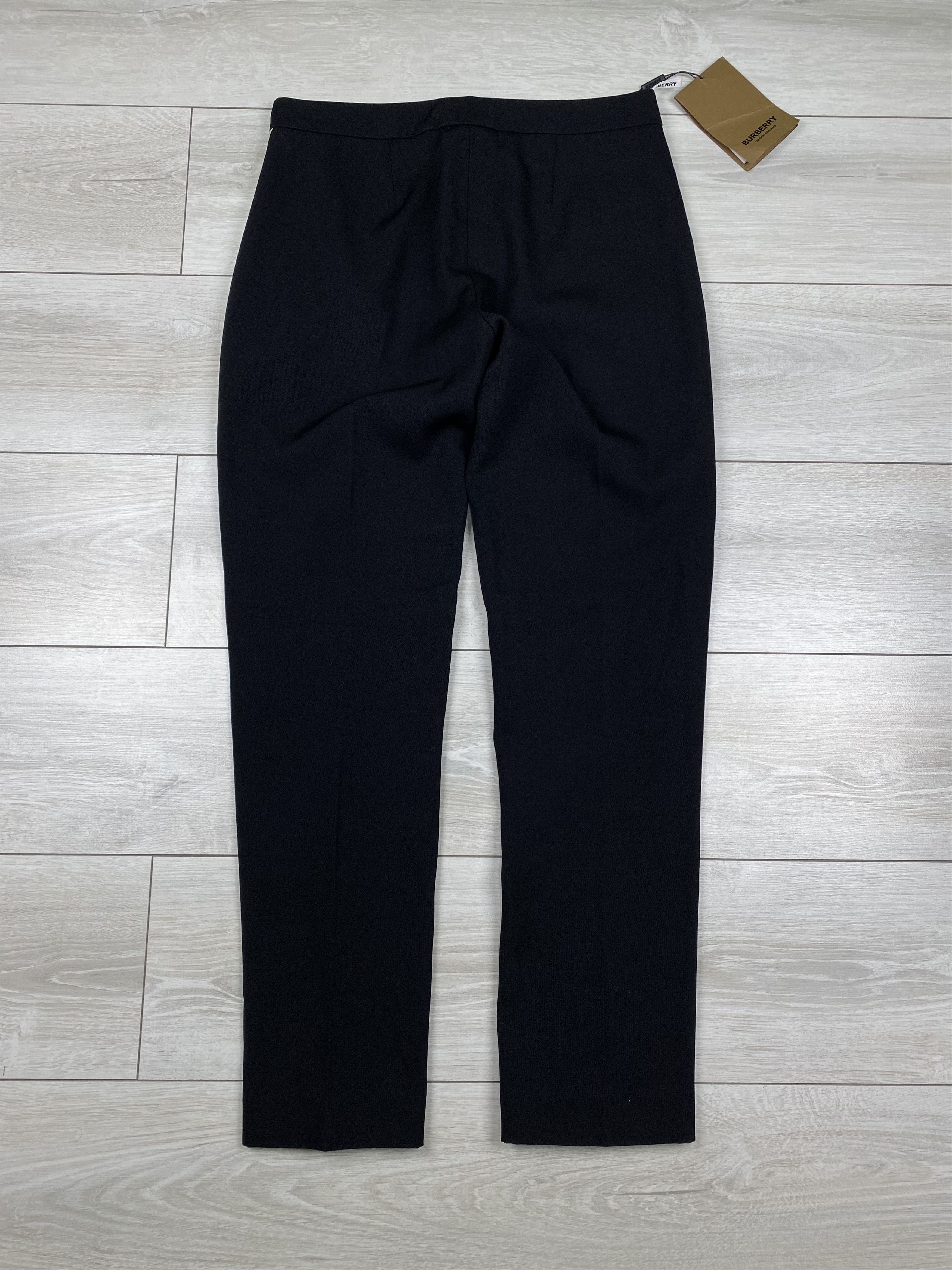 Burberry Burberry Hanover Stripe Wool Stright Fit Tailored Trousers Size 27" / US 4 / IT 40 - 7 Thumbnail