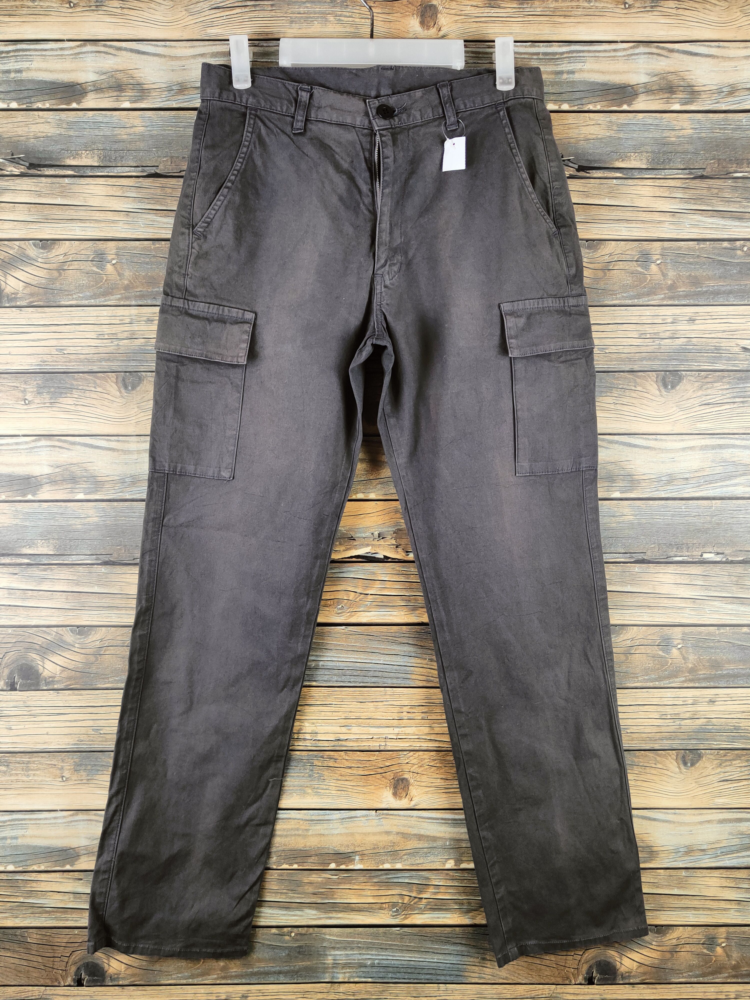 Global Work DL Global Work Brown Faded Multipocket Cargo Pants #46-418 Size US 30 / EU 46 - 1 Thumbnail