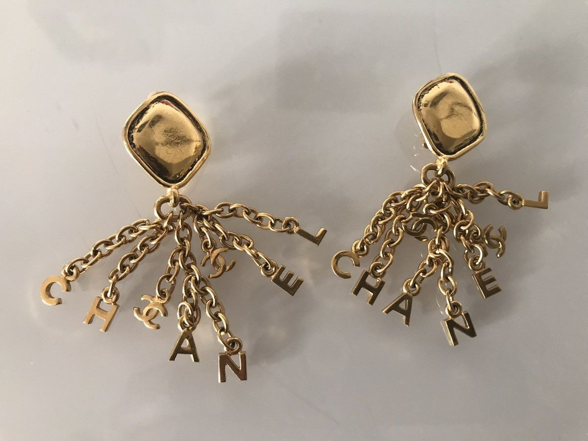 Chanel CHANEL MONOGRAM EARRINGS Size ONE SIZE - 1 Thumbnail