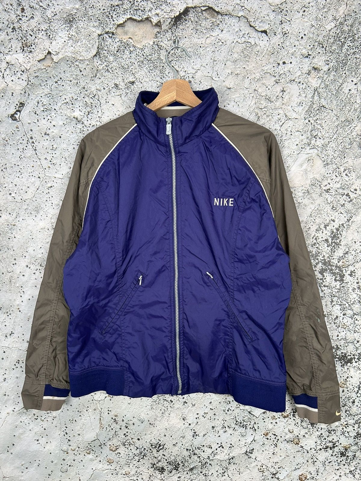 Vintage Nike 90s Light Jacket Tracksuit Streetwear Sport