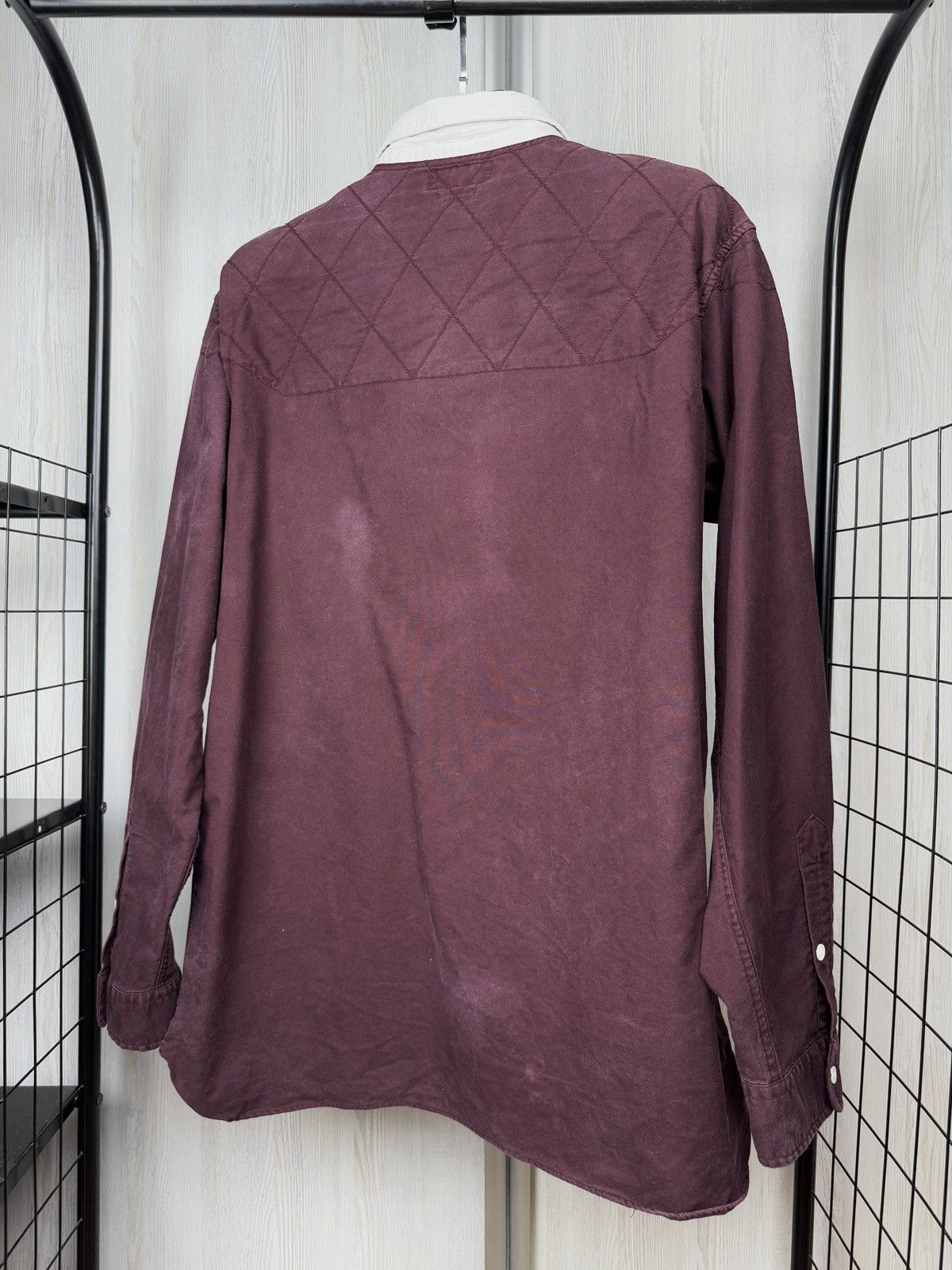 Polo Ralph Lauren Polo Ralph Lauren vintage 90s Bleecker quilted rugby shirt Size US XL / EU 56 / 4 - 7 Thumbnail