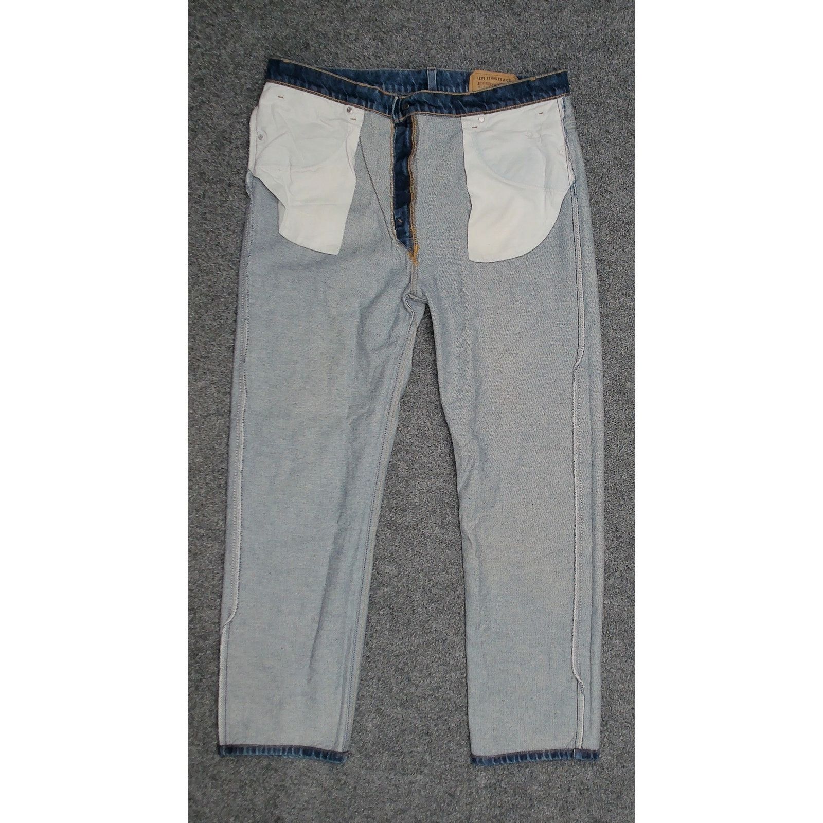 Levi's Levi's 1993 Blank Orange Tab 505 Denim Dark Wash 40x31.5 Size US 40 / EU 56 - 5 Thumbnail