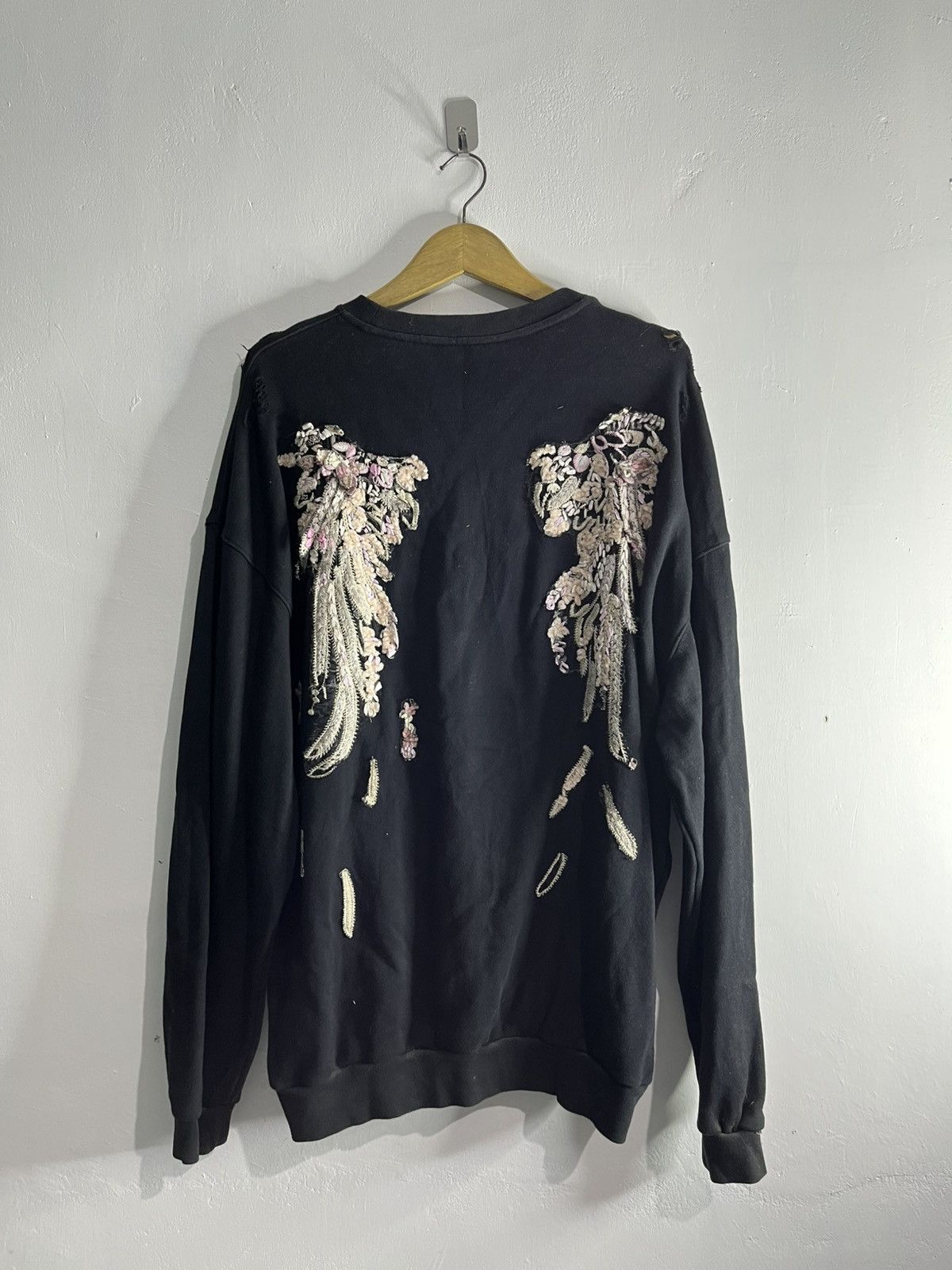 Miss Sixty 2000s miss sixty distressed sweatshirts Size XL / US 12-14 / IT 48-50 - 2 Thumbnail