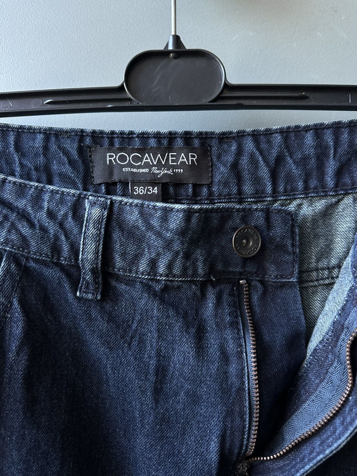 Rocawear Rocawear Denim Cargo Pants Size 36x34 Size US 36 / EU 52 - 4 Thumbnail