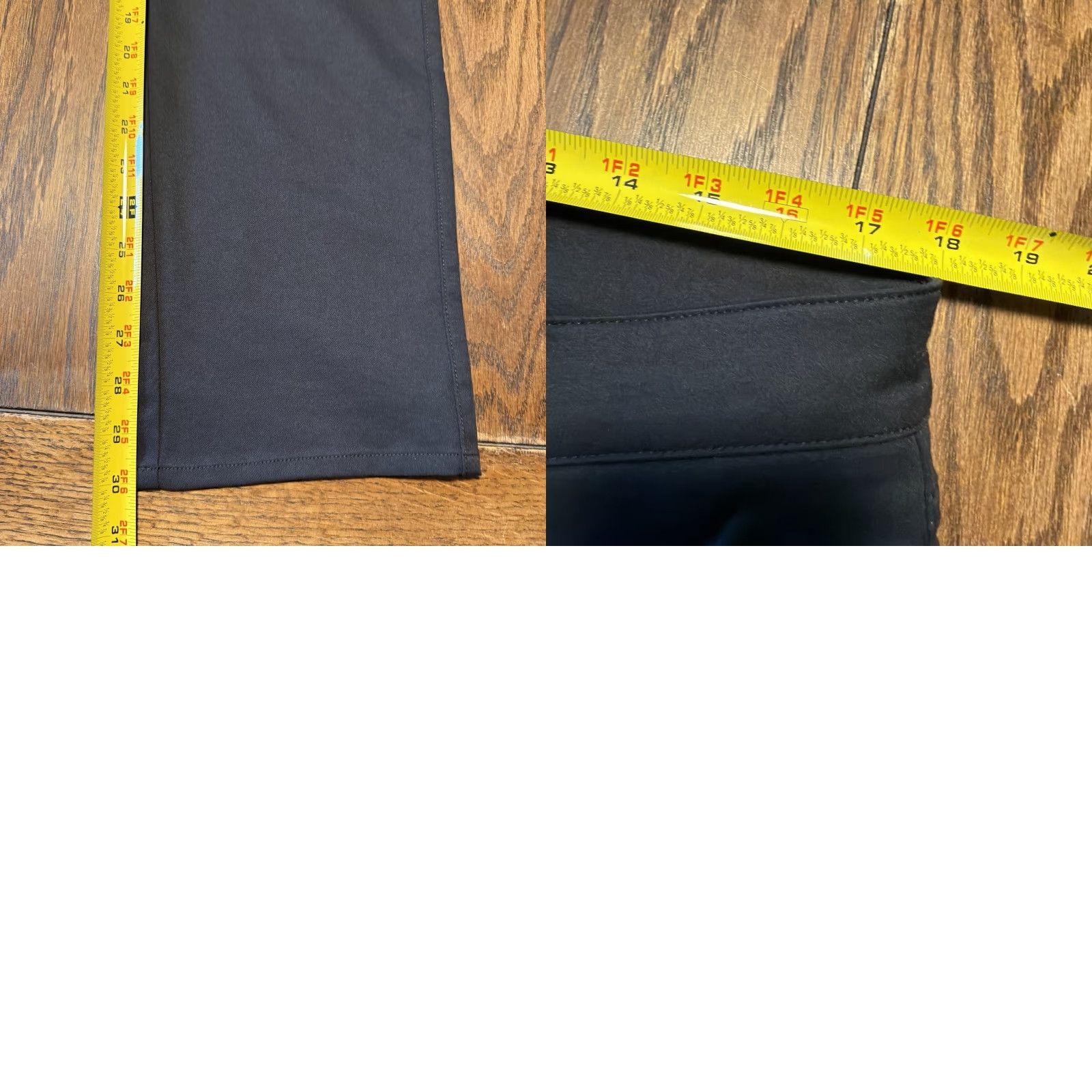 Peter Millar Peter Millar Crown Sport Men Pants Chino Golf Straight Leg Flat Front Black 35x30 Regular Men’s Black Golf Crown Sport Pants Size US 35 - 10 Thumbnail