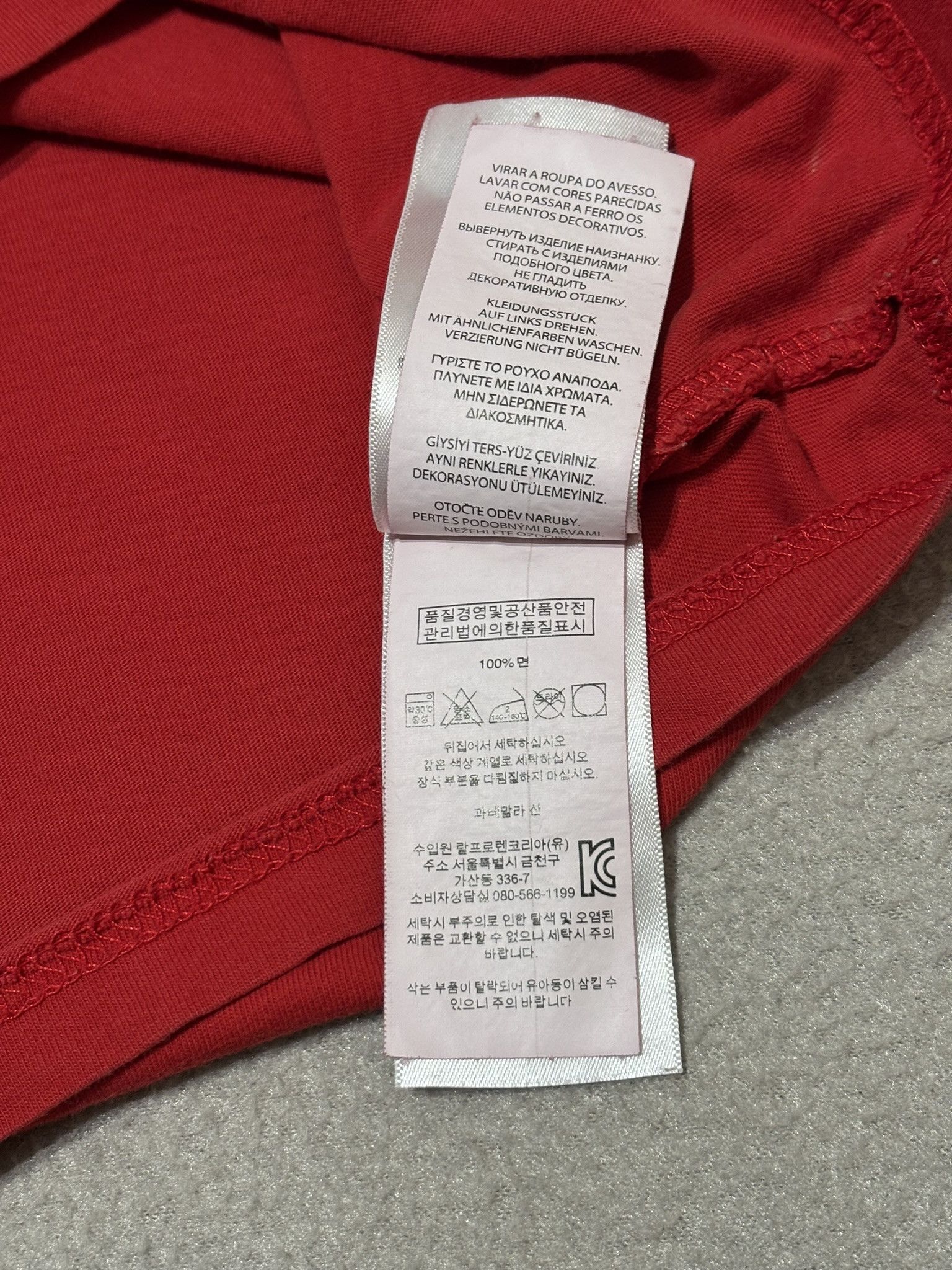 Polo Ralph Lauren Polo Ralph Lauren Flag Red T-Shirt size. L Size L / US 10 / IT 46 - 12 Thumbnail