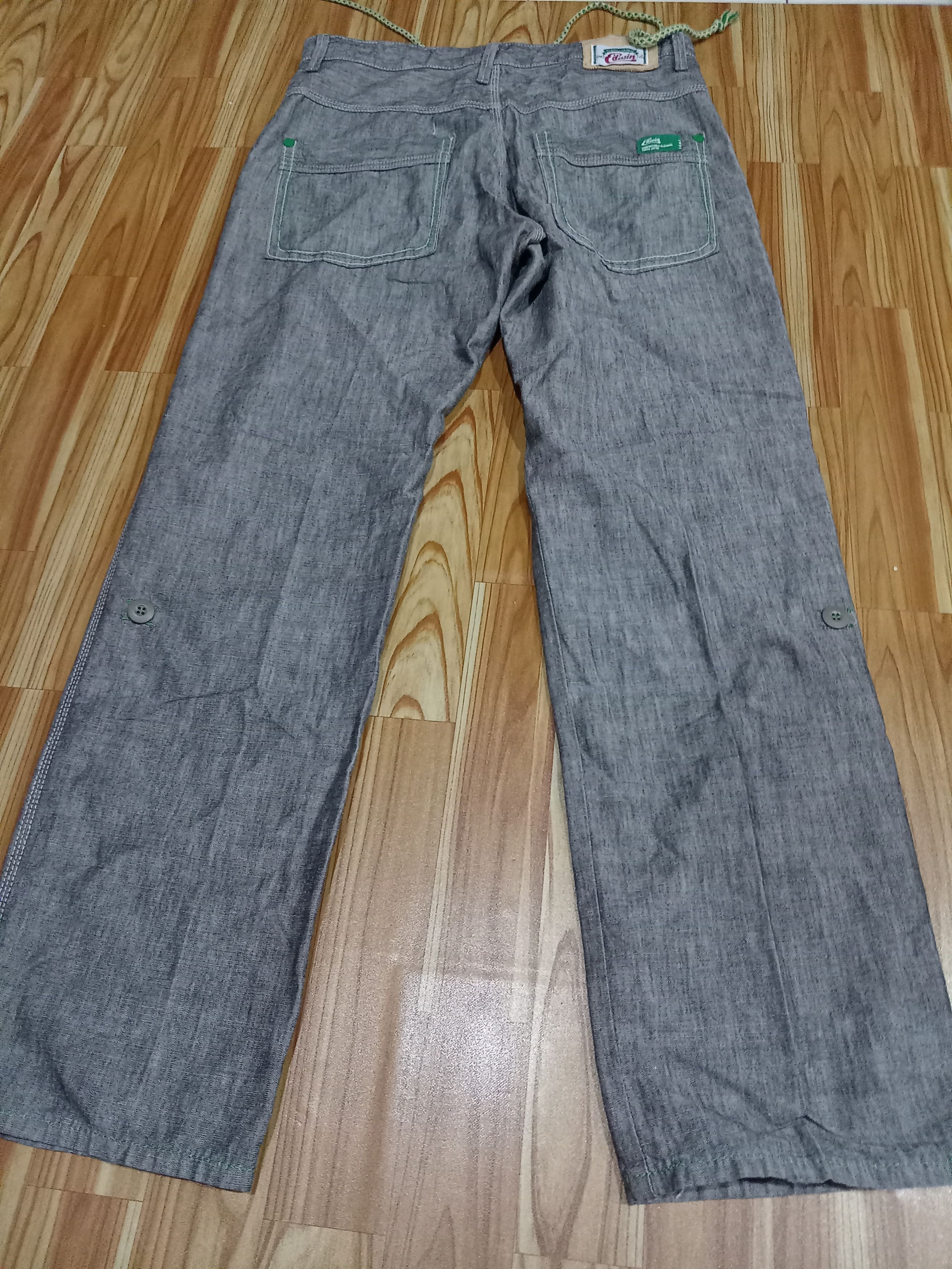 Edwin × Japanese Brand Made In Japan Edwin Banana Fiber Drawstring Pants Size US 34 / EU 50 - 2 Thumbnail