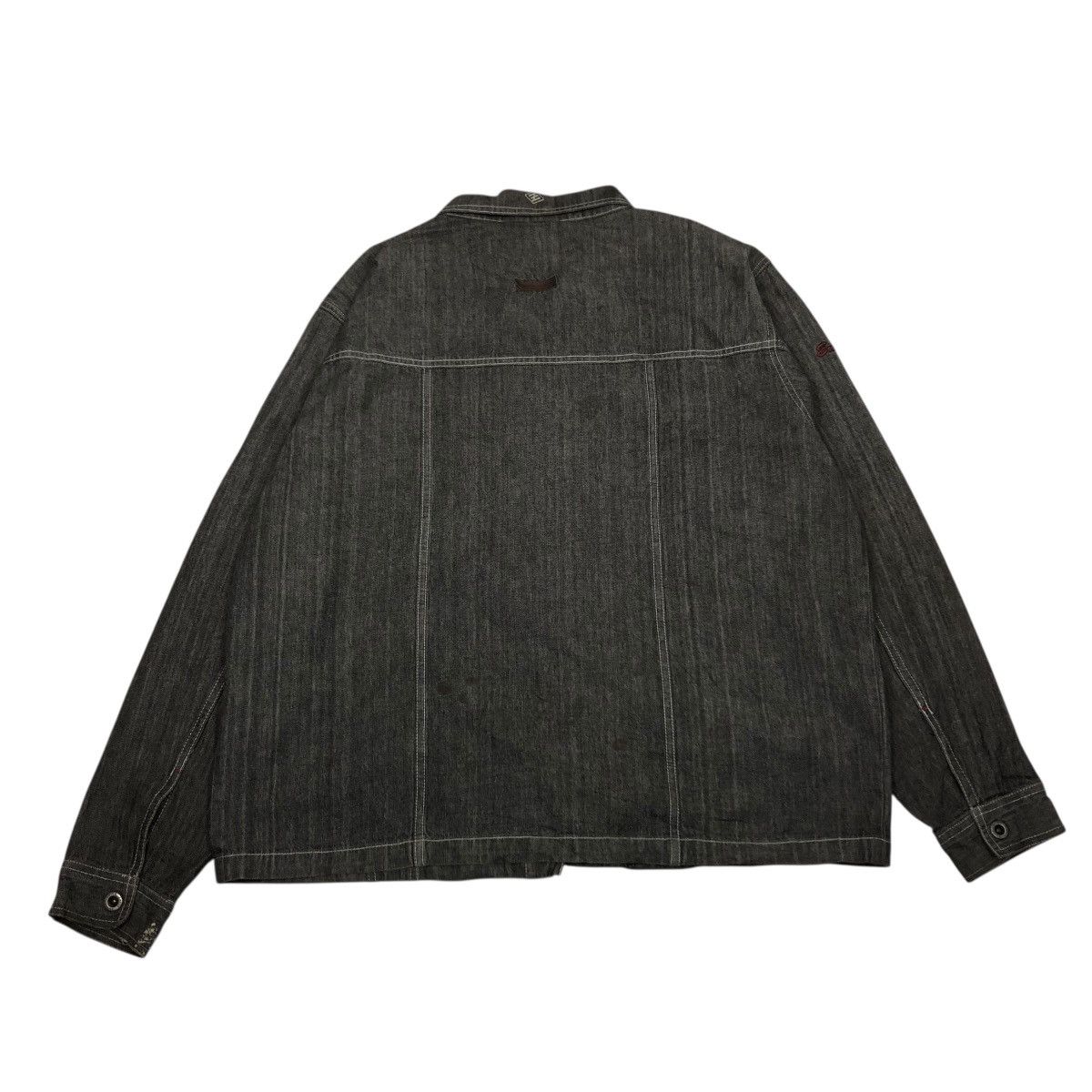 Vintage 🔥VINTAGE DENIM CHORE WORK JACKET ENYCEE ISSEY MIYAKE Size US XXL / EU 58 / 5 - 2 Thumbnail