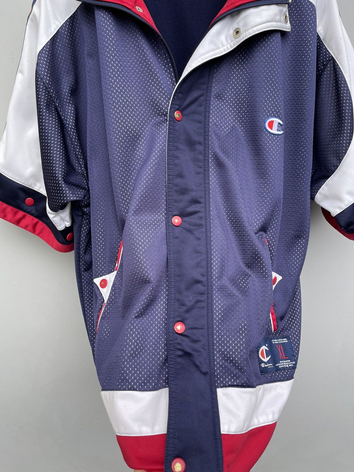Champion 90's Champion USA Team NBA Olympics Short Sleeve Jacket Size US XL / EU 56 / 4 - 11 Thumbnail