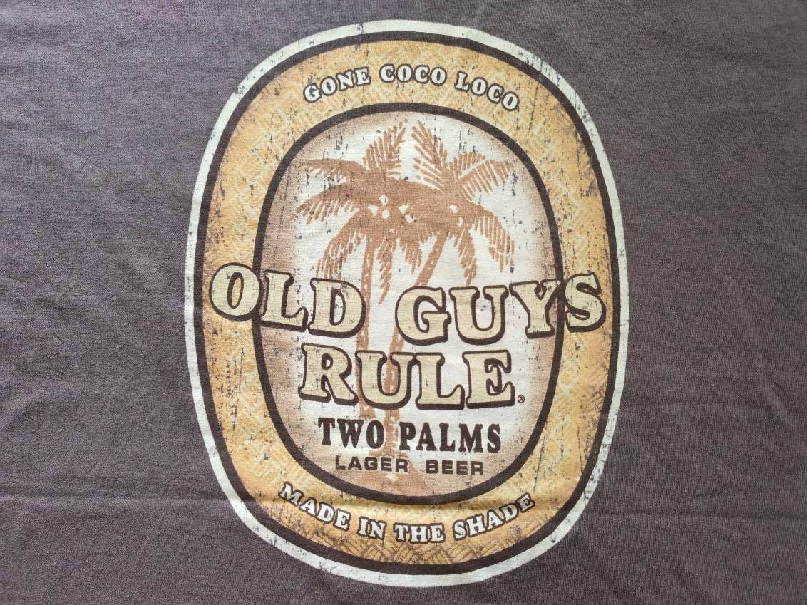 Other gone coco loco old guys rule 00s vintage t shirt brown Size US M / EU 48-50 / 2 - 4 Thumbnail