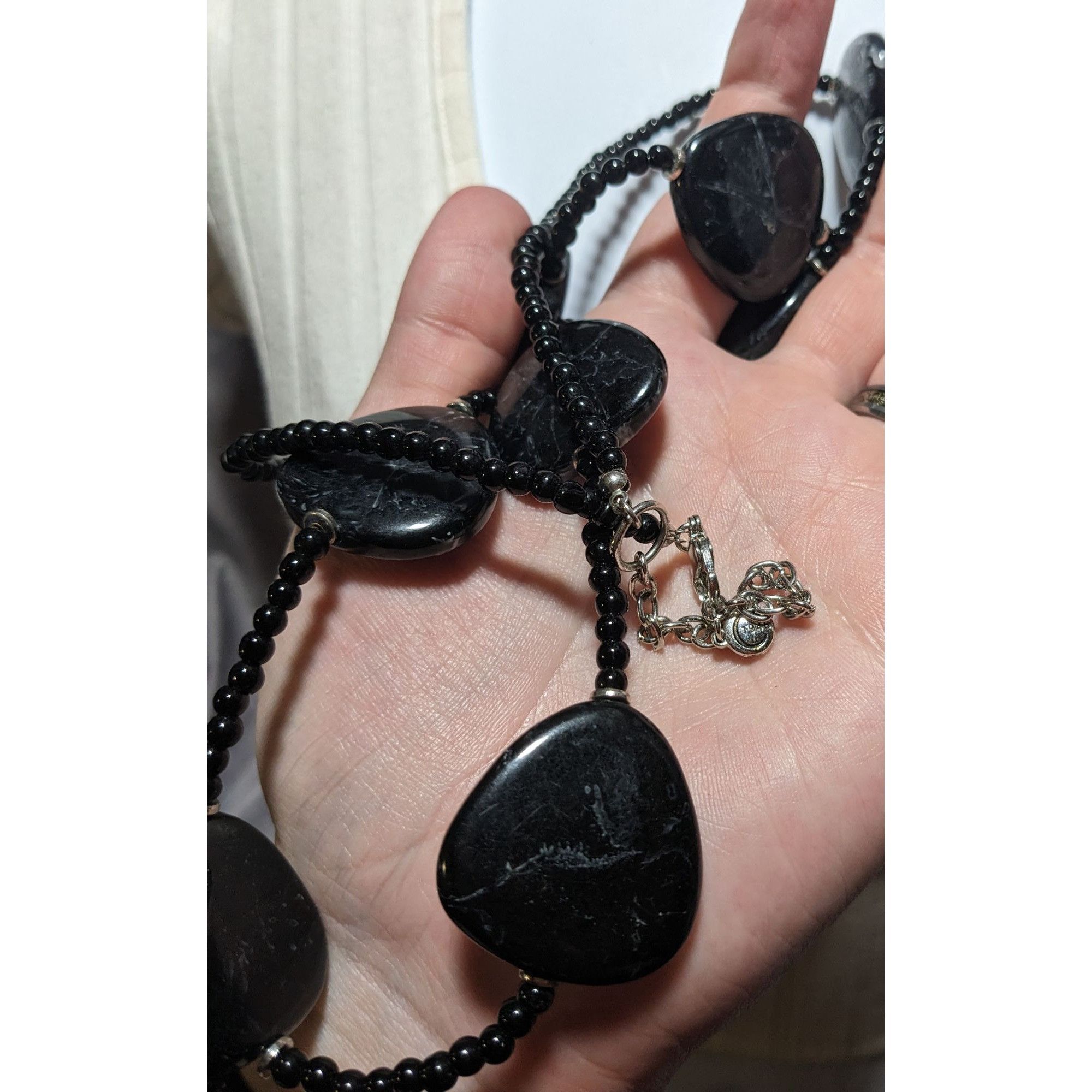Other Cato 1946 Black Beaded Necklace Size ONE SIZE - 8 Thumbnail