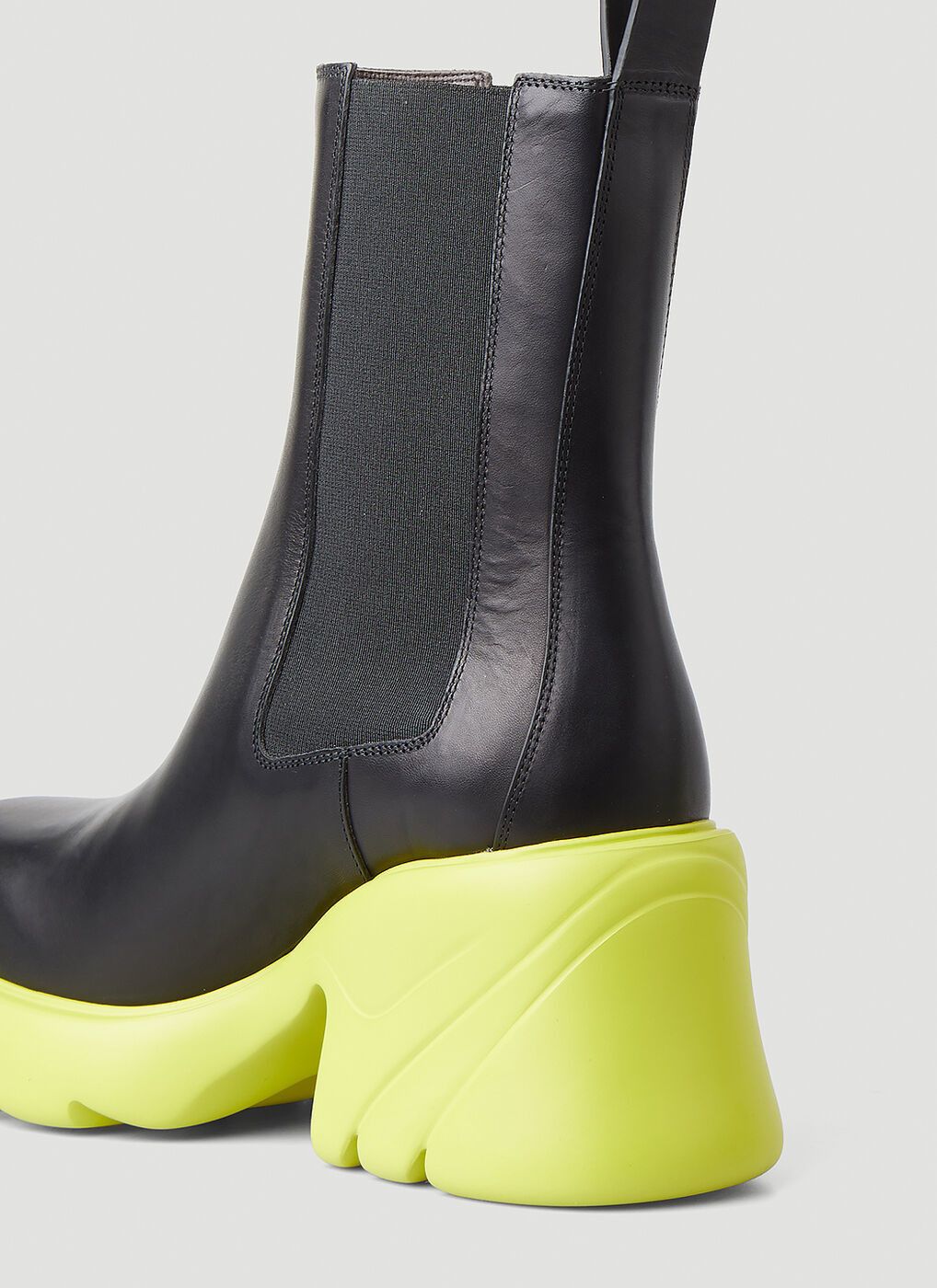 Bottega Veneta o1y0725 Ankle Boots in Black Size US 5.5 / IT 35.5 - 3 Thumbnail