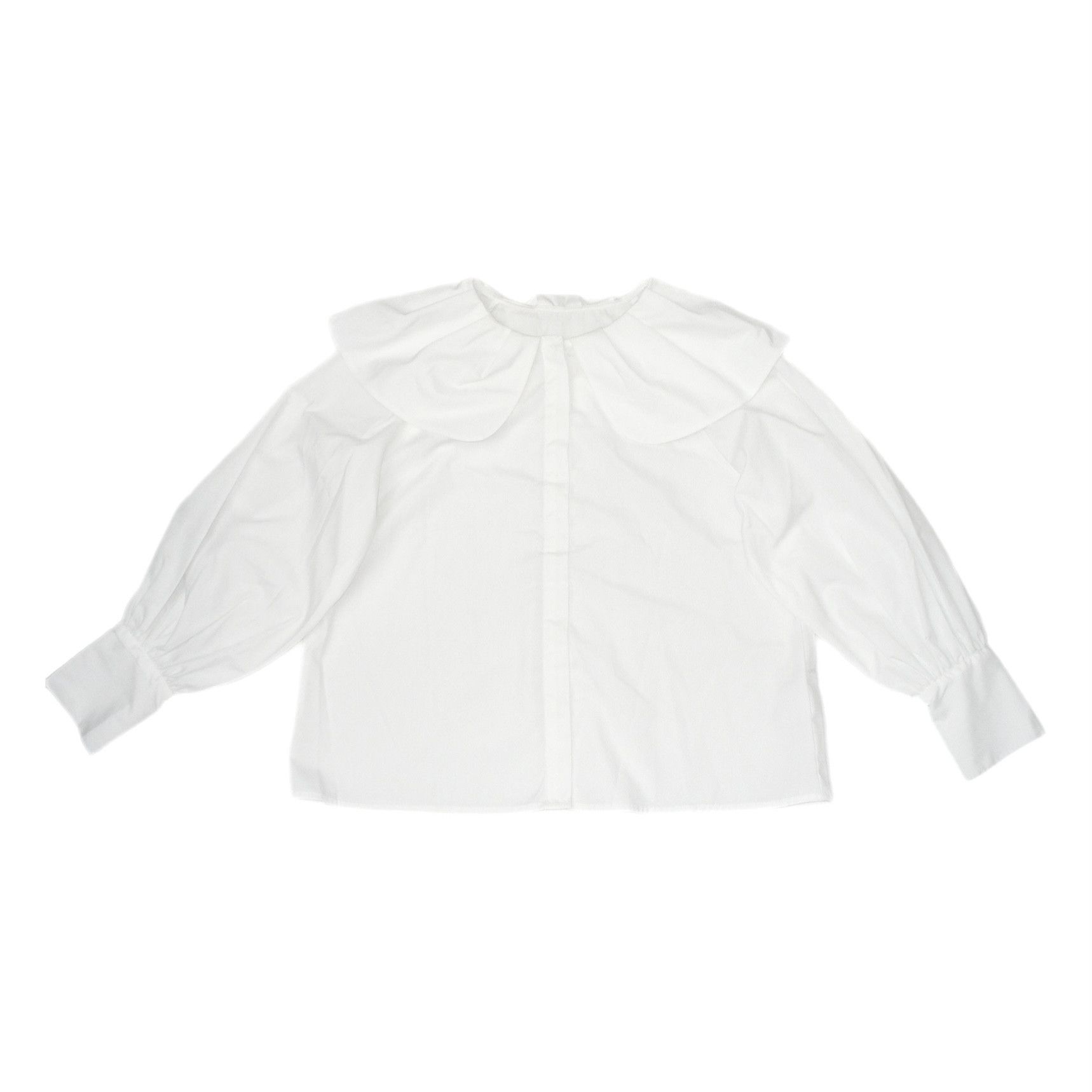 Other Preloved Japanese blouse with huge peter pan collar Size M / US 6-8 / IT 42-44 - 7 Thumbnail