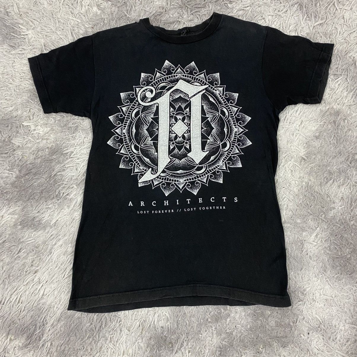 Band Tees × Tultex × Vintage Metalcore band architects lost forever / / lost together Size US S / EU 44-46 / 1 - 1 Thumbnail