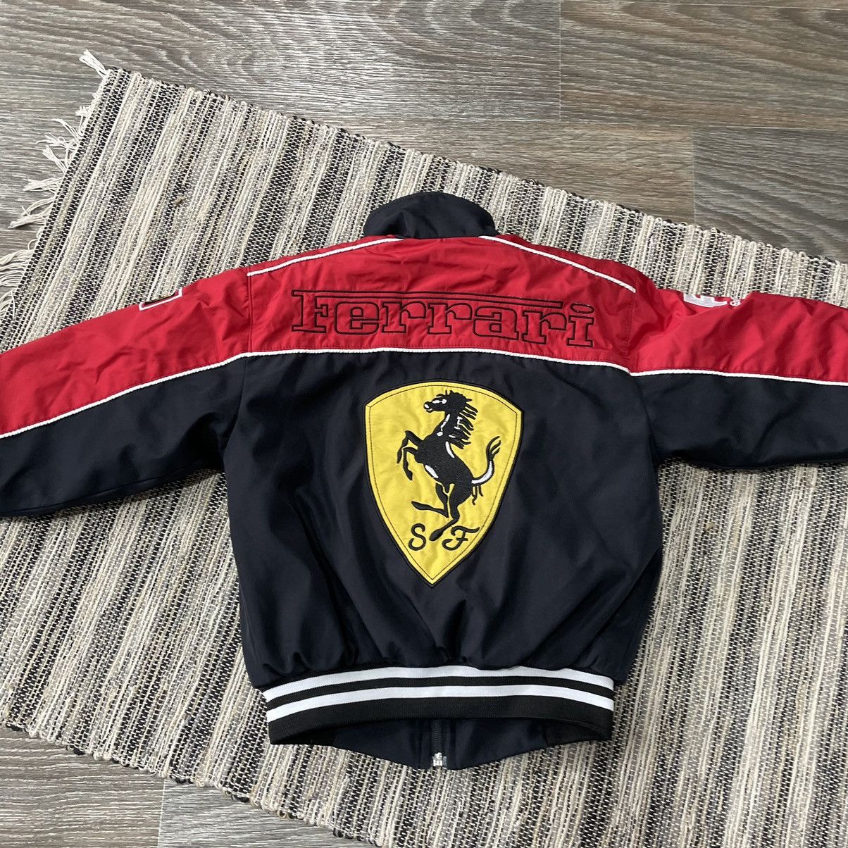 Ferrari × Marlboro × Vintage Child Ferrari jacket marlboro 90s bomber moto nascar racing Size US XXS / EU 40 - 2 Thumbnail