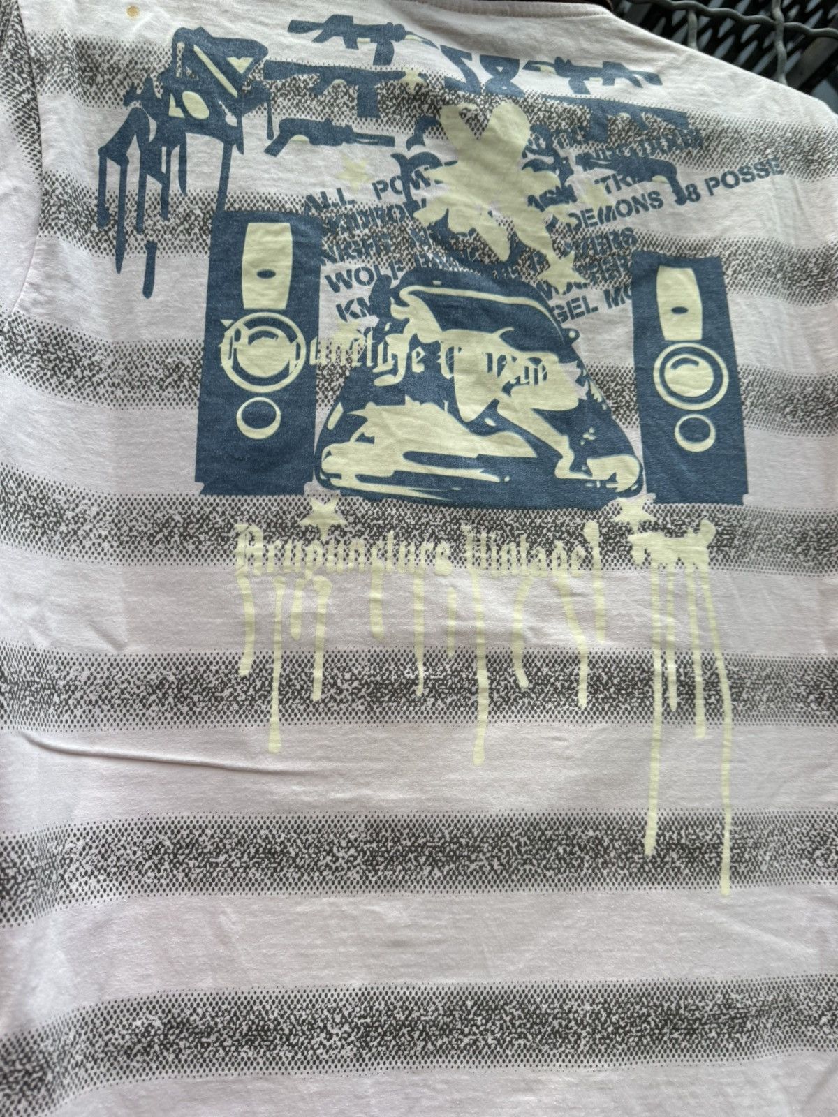 Acupuncture Acupuncture 2006 Polo Avant Garde Shirt Gun Punk Y2K tee Size US M / EU 48-50 / 2 - 22 Thumbnail