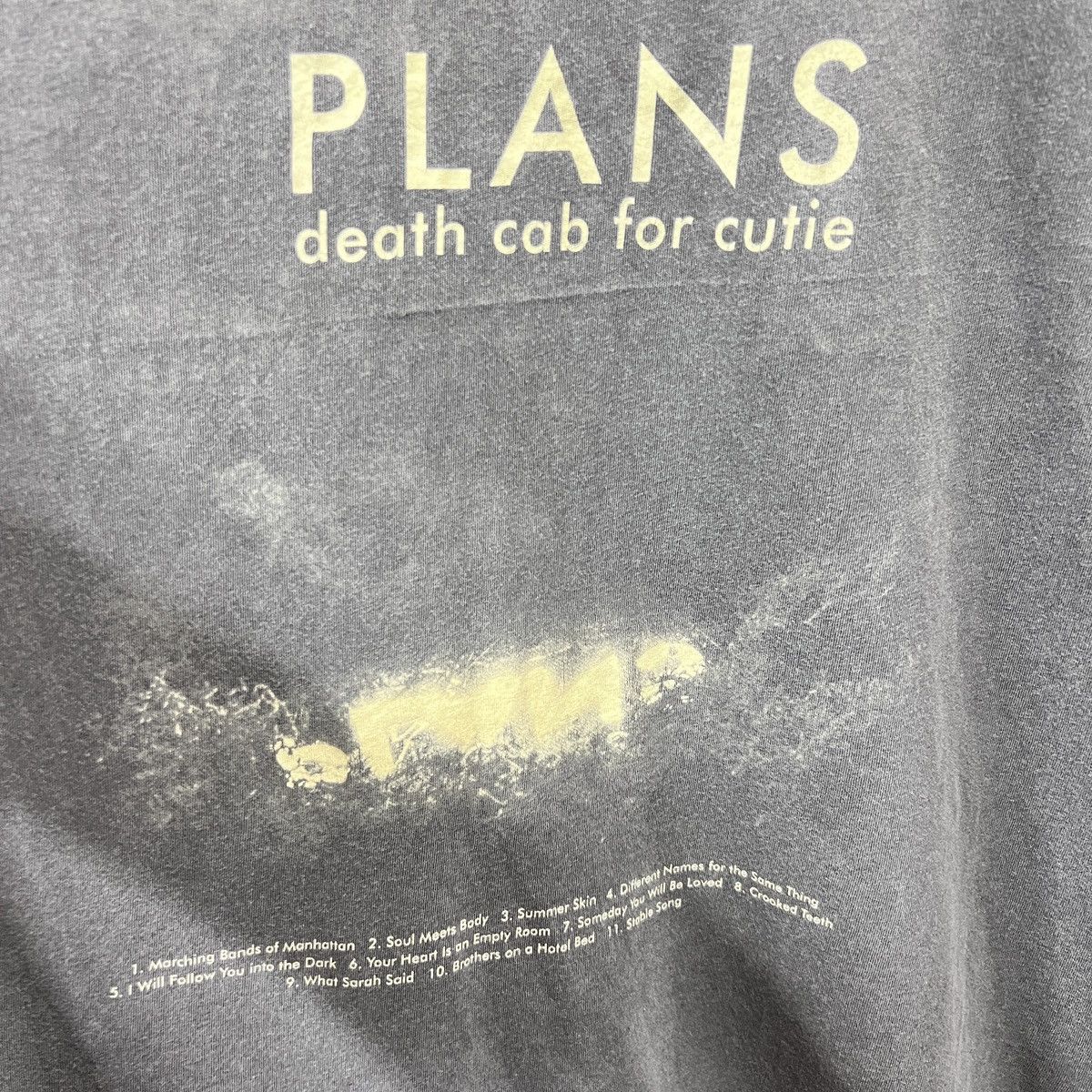 Band Tees DEATH CAB FOR CUTIE PLANS 15 YEAR ANNIVERSARY TEE Size US XL / EU 56 / 4 - 3 Thumbnail