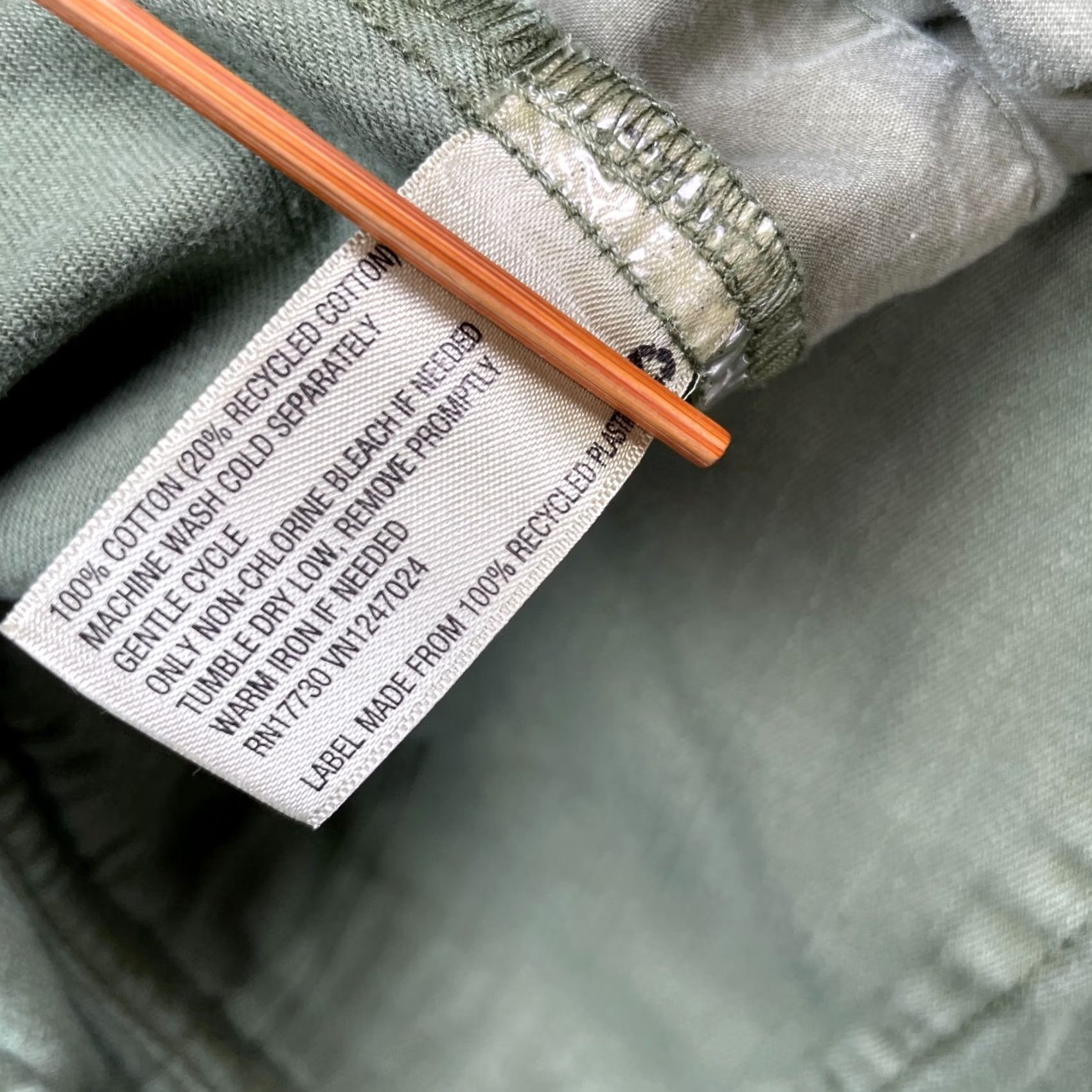 Doublet VINTAGE Baggy Jeans Womens 17 Green y2k Raver Cargo Double Knee Wide Leg Grunge 90s Work Size 27" / US 4 / IT 40 - 6 Thumbnail