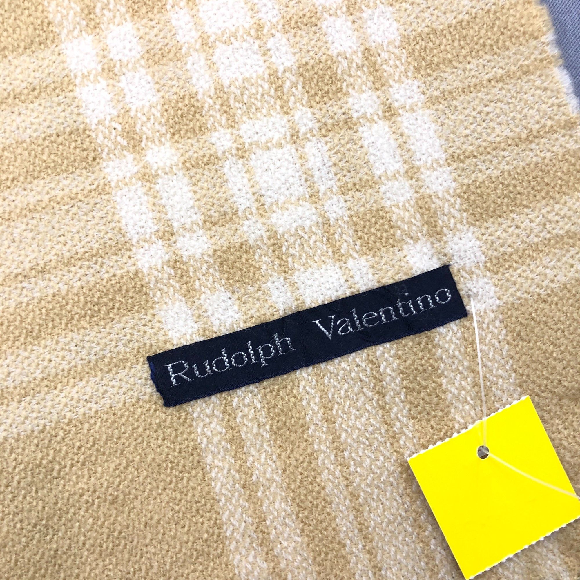 Vintage Vintage Rudolph Valentino Scarf Muffler Wool Scarves. Size ONE SIZE - 7 Thumbnail