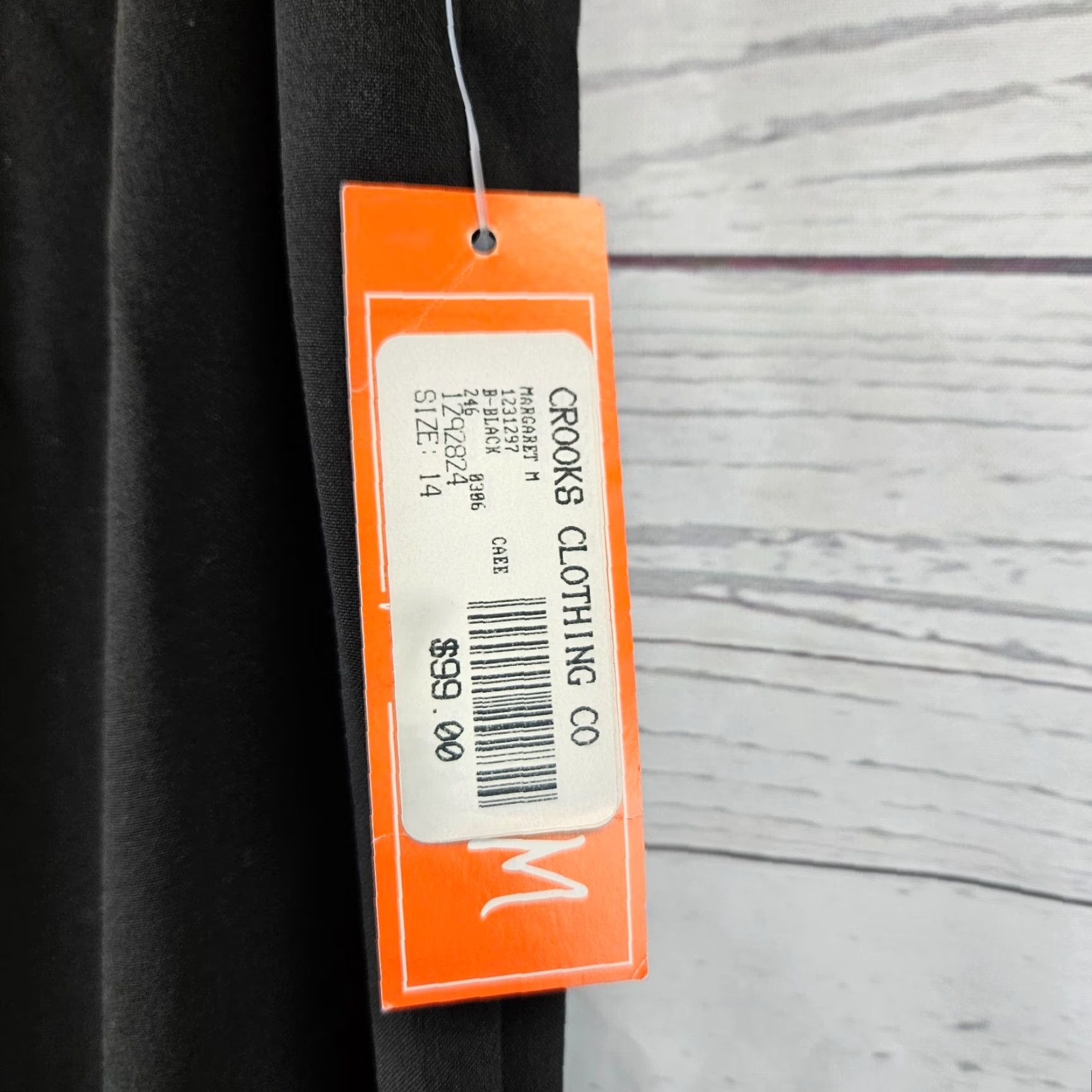 Vintage VINTAGE Margaret M Womens Dress Pants Sz 14 Black Side Zip High Rise Ladies 14 Black Dress Pants Women Mens Girls Size 36" / US 14 / IT 50 - 6 Thumbnail