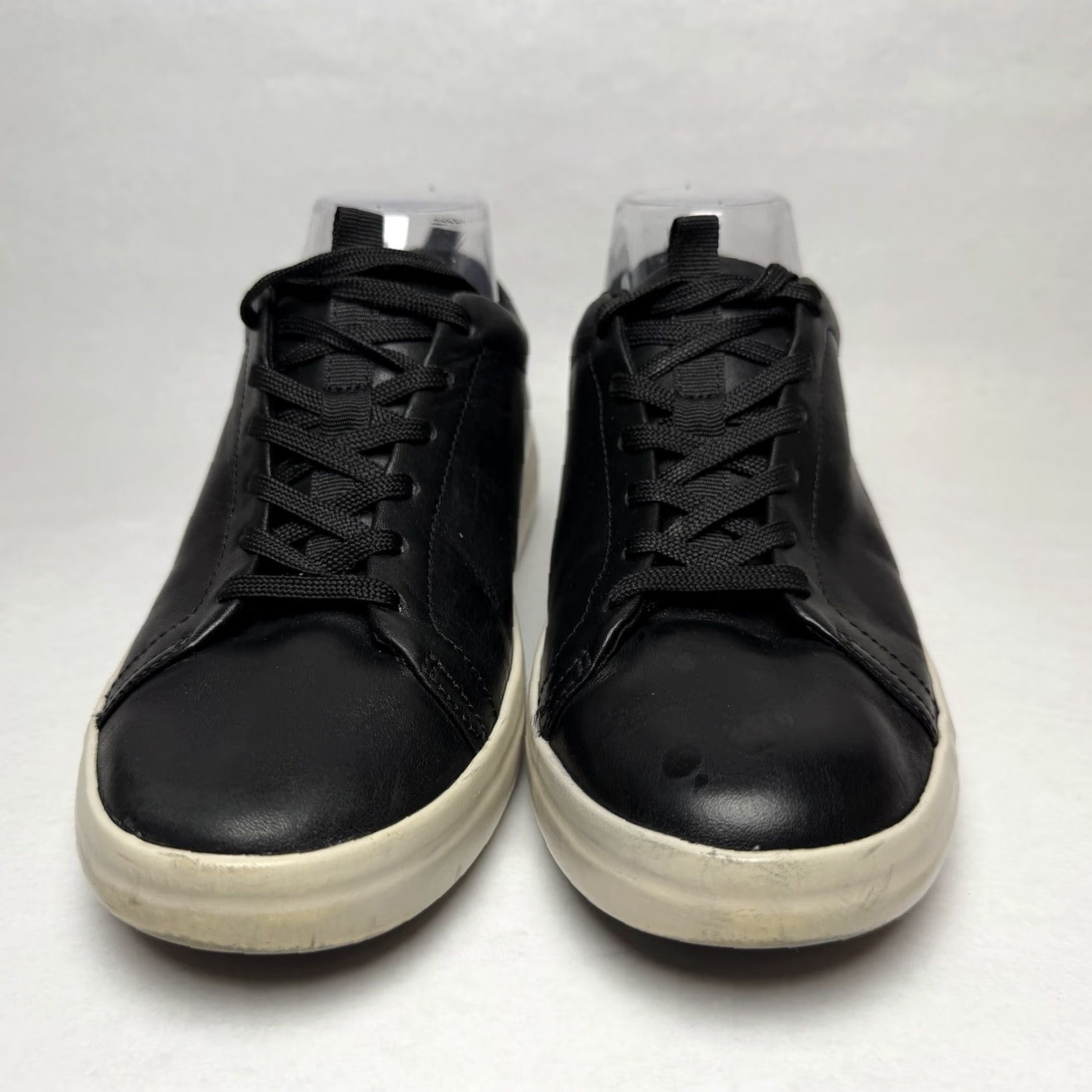 Vionic Vionic Paisley Black Leather Lace Up Low Top Casual Sneakers Women’s Size 7.5 Comfort Arch Support Size M / US 6-8 / IT 42-44 - 4 Thumbnail