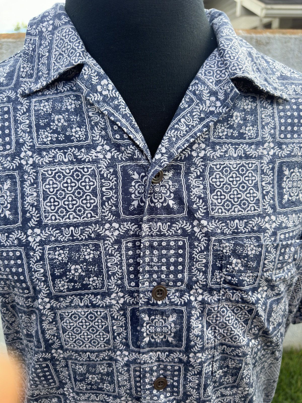Reyn Spooner Reyn Spooner Uniqlo Hawaiian Print Blue Men's Small Size US S / EU 44-46 / 1 - 3 Thumbnail
