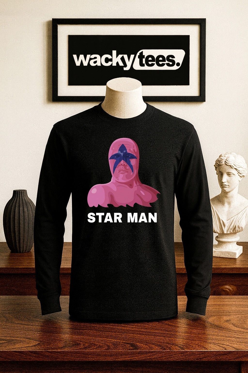 The Unbranded Brand Pro Wrestling 8 Bit NES Game Fighter Star Man Wrestler Shirt Size US M / EU 48-50 / 2 - 3 Thumbnail