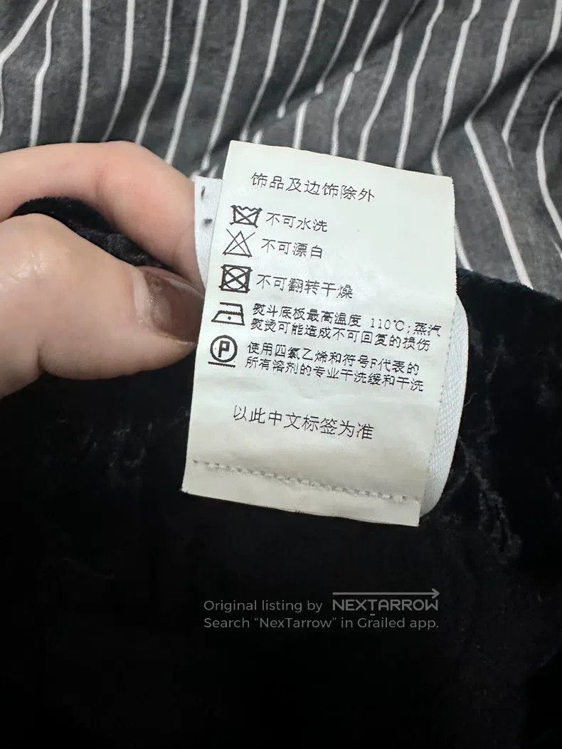 Dries Van Noten Dries Van Noten size:L Men's Velvet Wide-leg Trousers Size US 26 / EU 42 - 4 Thumbnail