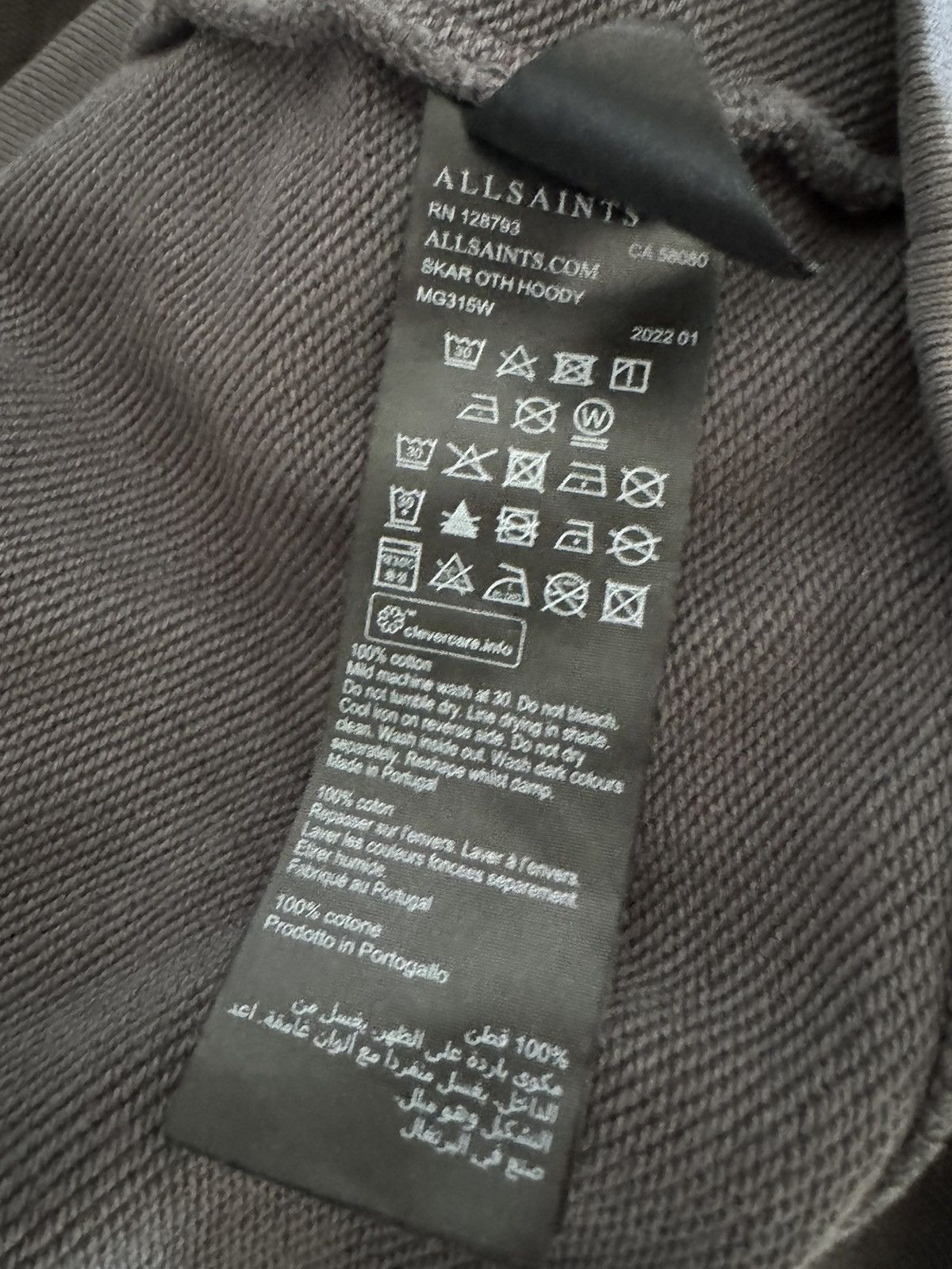 Allsaints AllSaints hoodie XL Size US XL / EU 56 / 4 - 4 Thumbnail