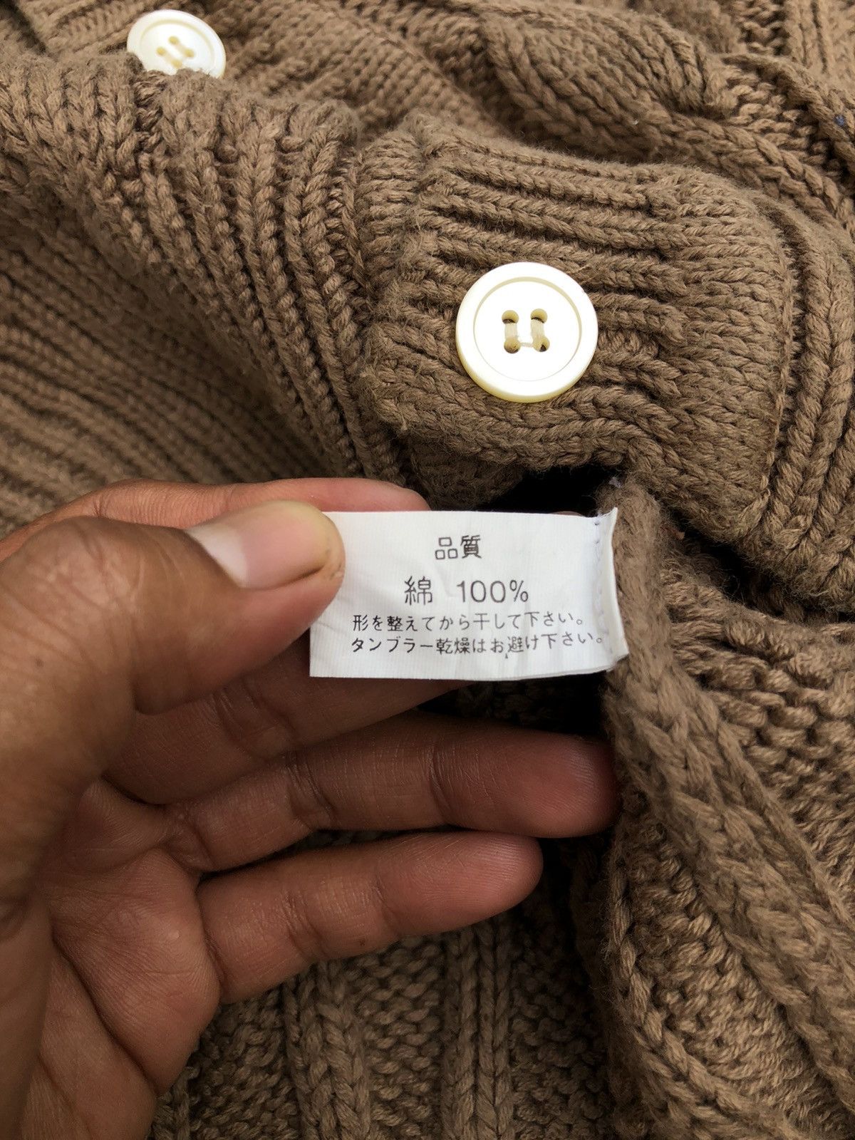 Homespun Knitwear 🔴Cardigan Polo Club Pureknit Memeri/Jumper Luxury Style Size L / US 10 / IT 46 - 8 Thumbnail
